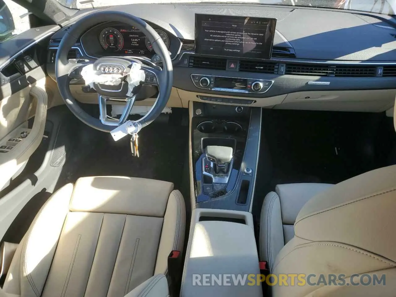 8 fotografías del automóvil dañado WAUFACF58RA096363 AUDI A5 2024