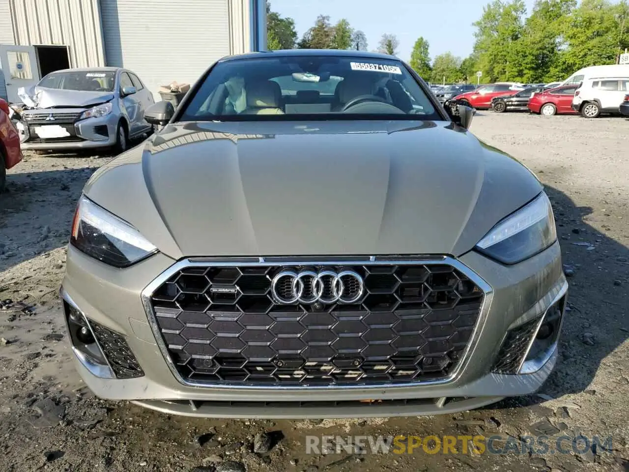 5 fotografías del automóvil dañado WAUFACF59RA083184 AUDI A5 2024