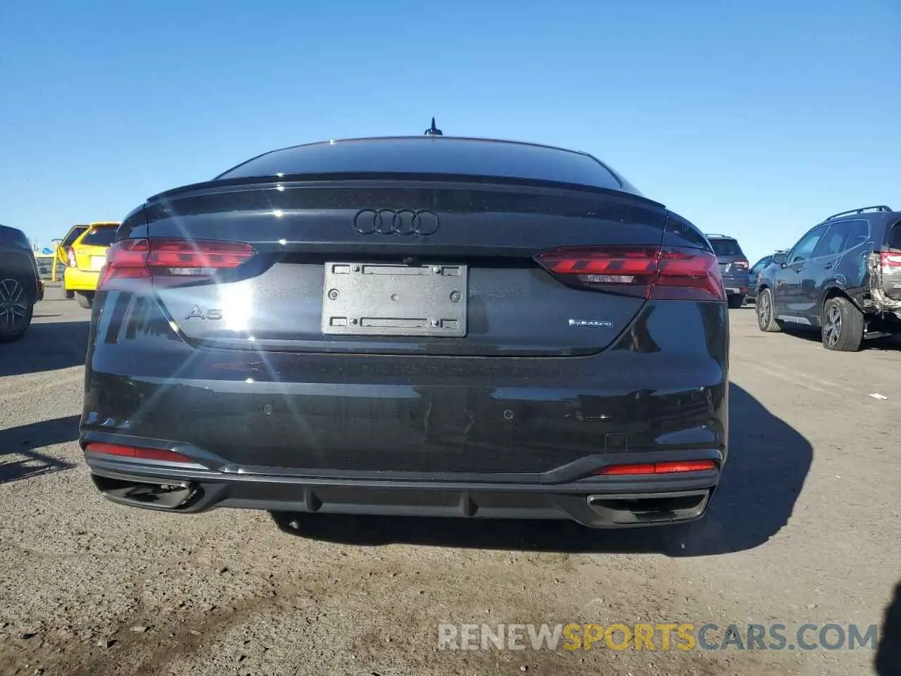 6 fotografías del automóvil dañado WAUFACF5XRA005724 AUDI A5 2024