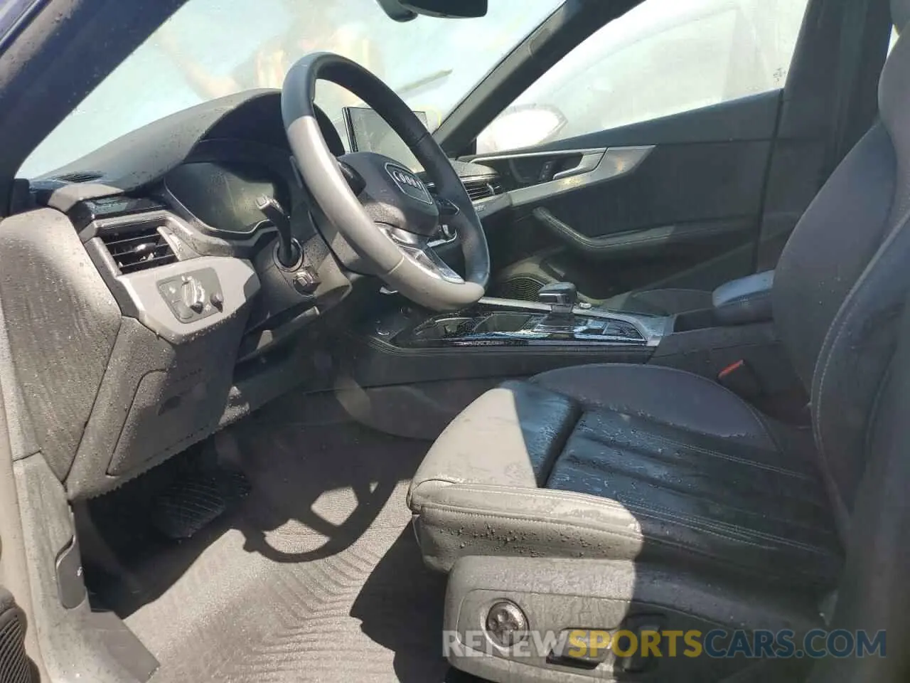 7 fotografías del automóvil dañado WAUFACF5XRA034625 AUDI A5 2024