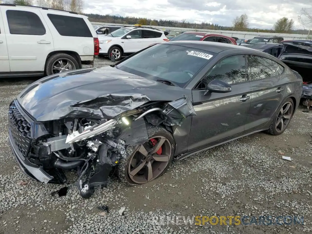 1 fotografías del automóvil dañado WAUFACF5XRA065681 AUDI A5 2024