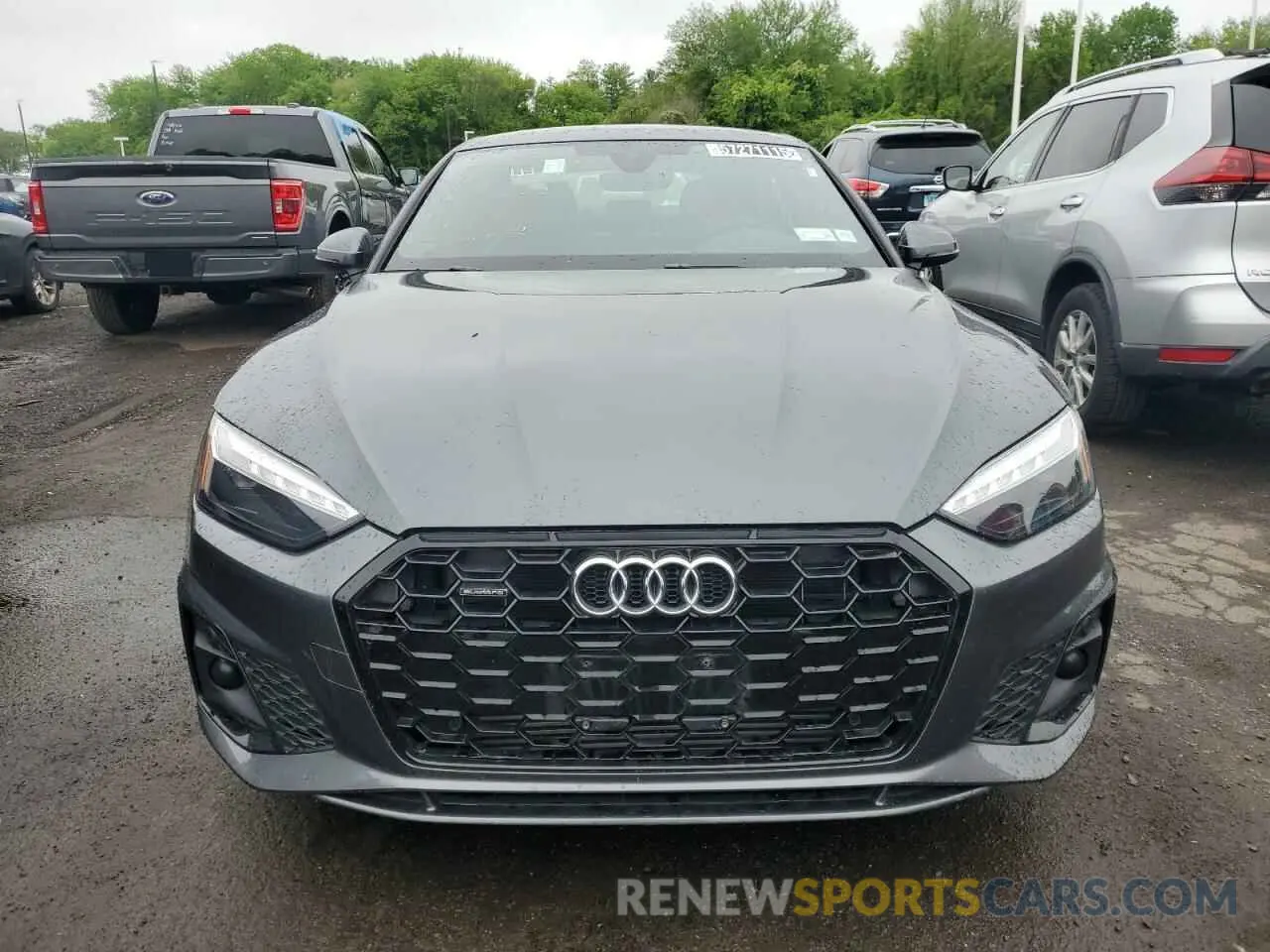 5 fotografías del automóvil dañado WAUDACF53SA005299 AUDI A5 2025