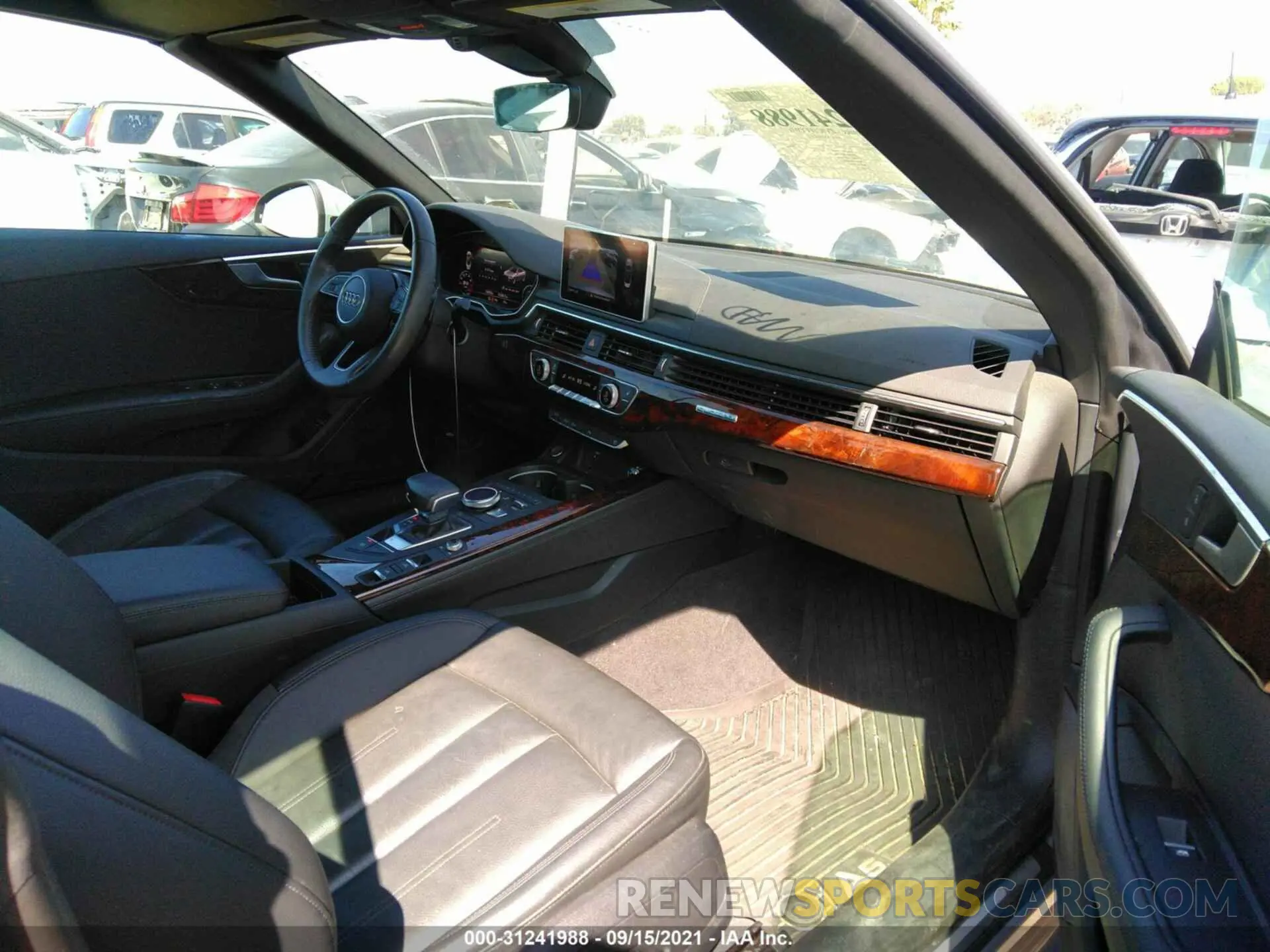 5 fotografías del automóvil dañado WAUYNGF57KN003741 AUDI A5 CABRIOLET 2019