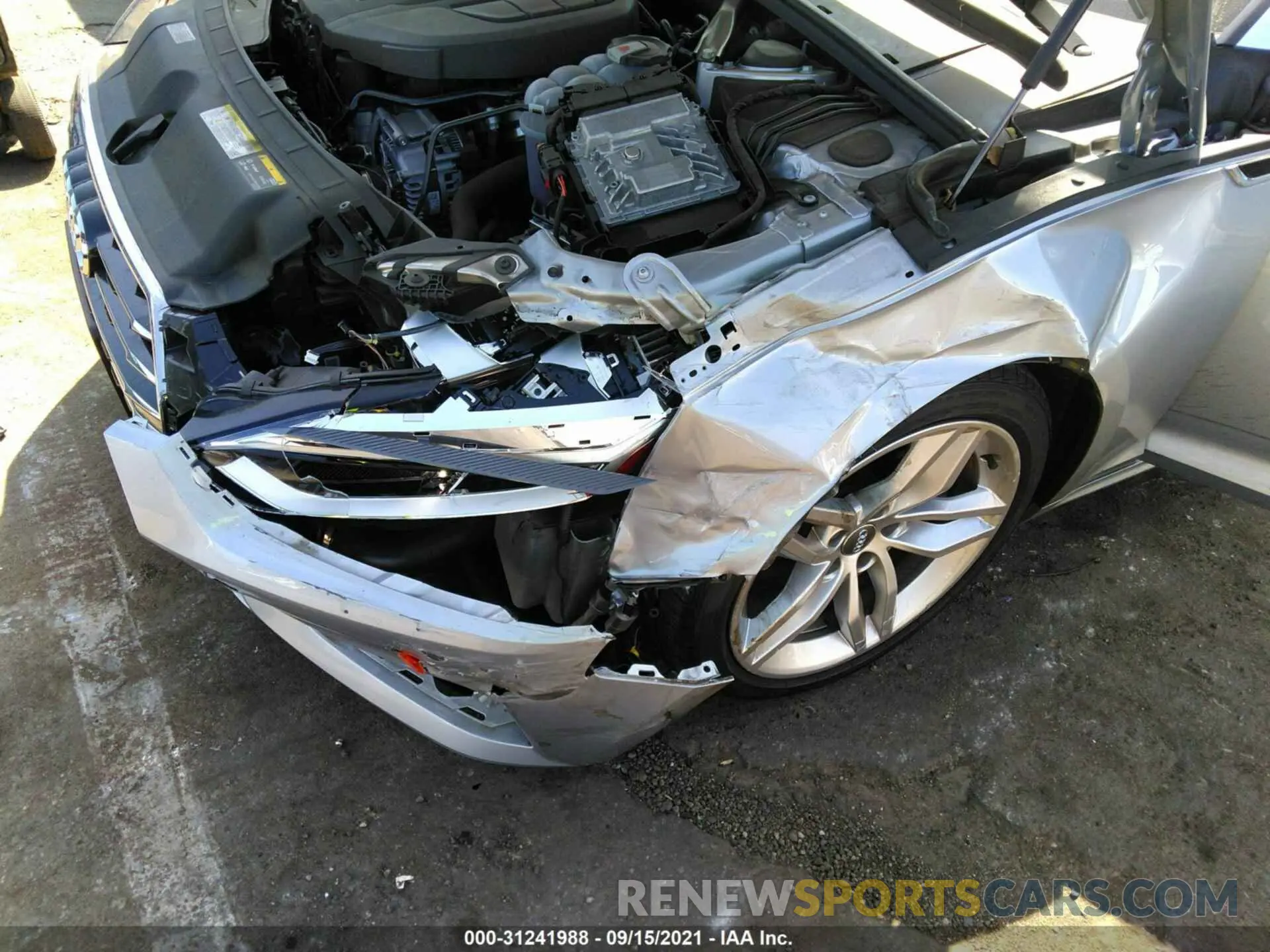 6 fotografías del automóvil dañado WAUYNGF57KN003741 AUDI A5 CABRIOLET 2019