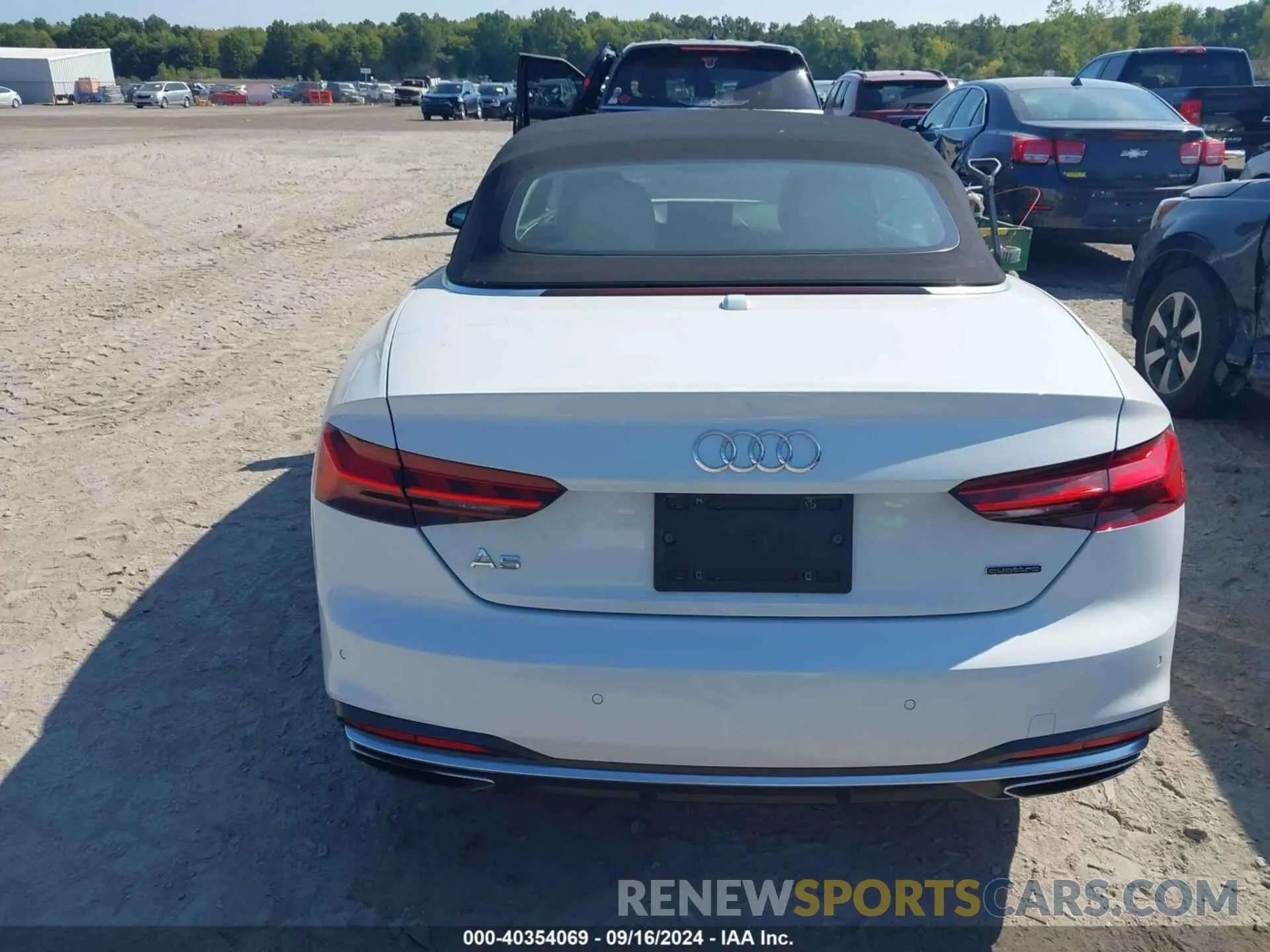 17 fotografías del automóvil dañado WAUWNGF57LN003389 AUDI A5 CABRIOLET 2020