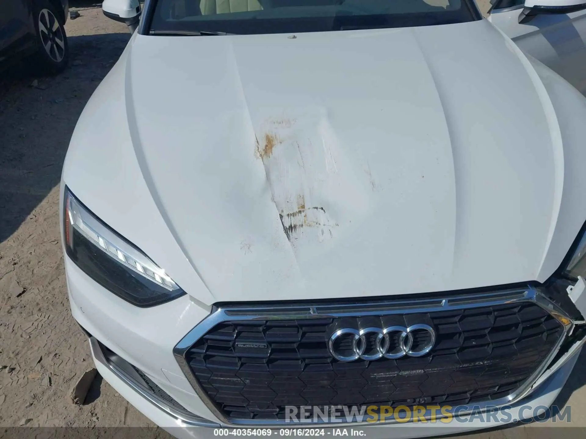 19 fotografías del automóvil dañado WAUWNGF57LN003389 AUDI A5 CABRIOLET 2020