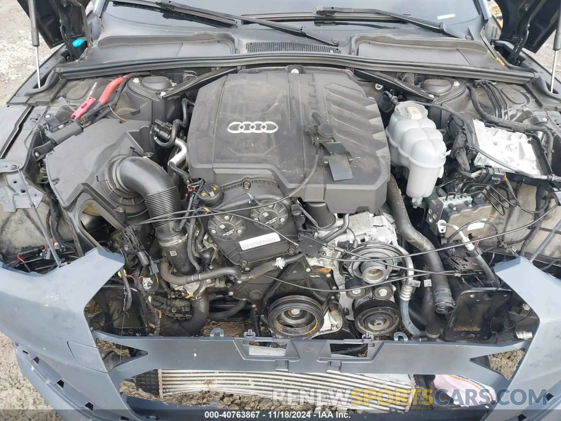 10 fotografías del automóvil dañado WAUWAGF53MN002785 AUDI A5 CABRIOLET 2021