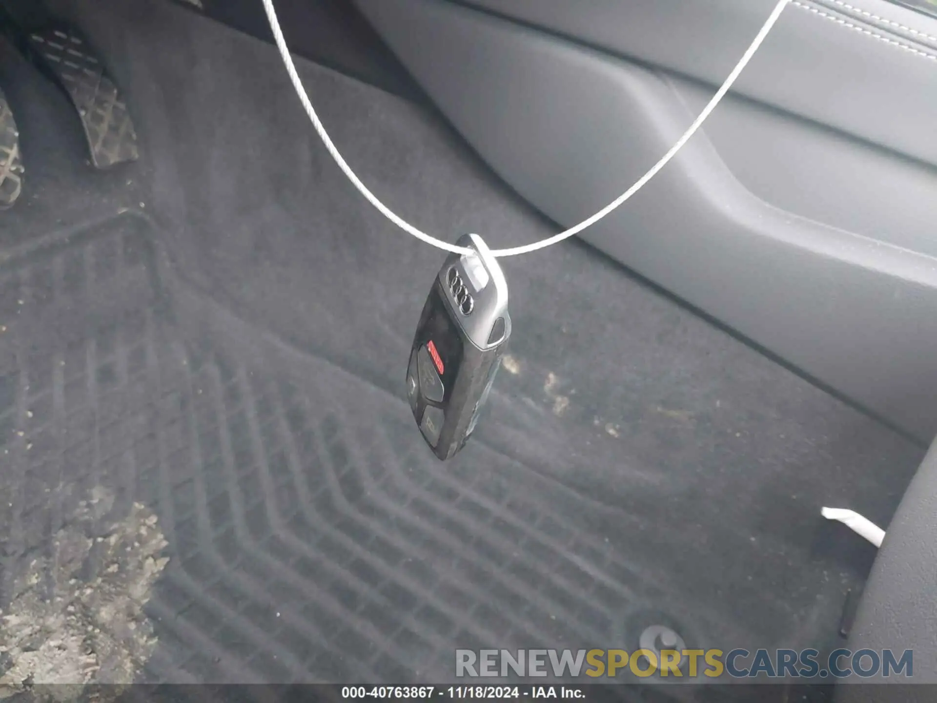 11 fotografías del automóvil dañado WAUWAGF53MN002785 AUDI A5 CABRIOLET 2021