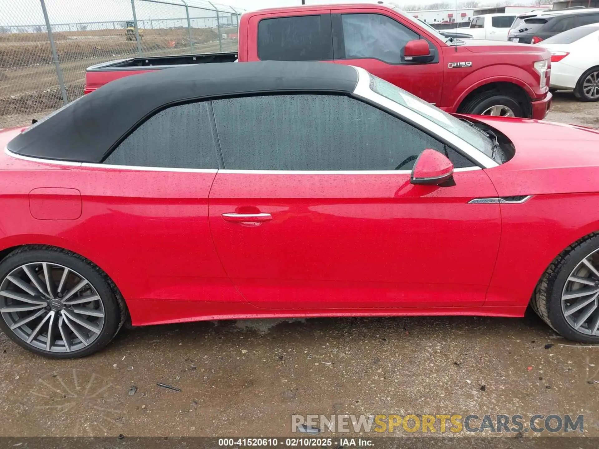 13 fotografías del automóvil dañado WAUWAGF56MN000156 AUDI A5 CABRIOLET 2021