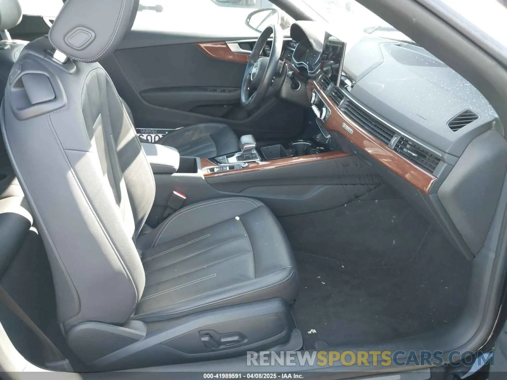 5 fotografías del automóvil dañado WAU2AGF50NN002534 AUDI A5 CABRIOLET 2022