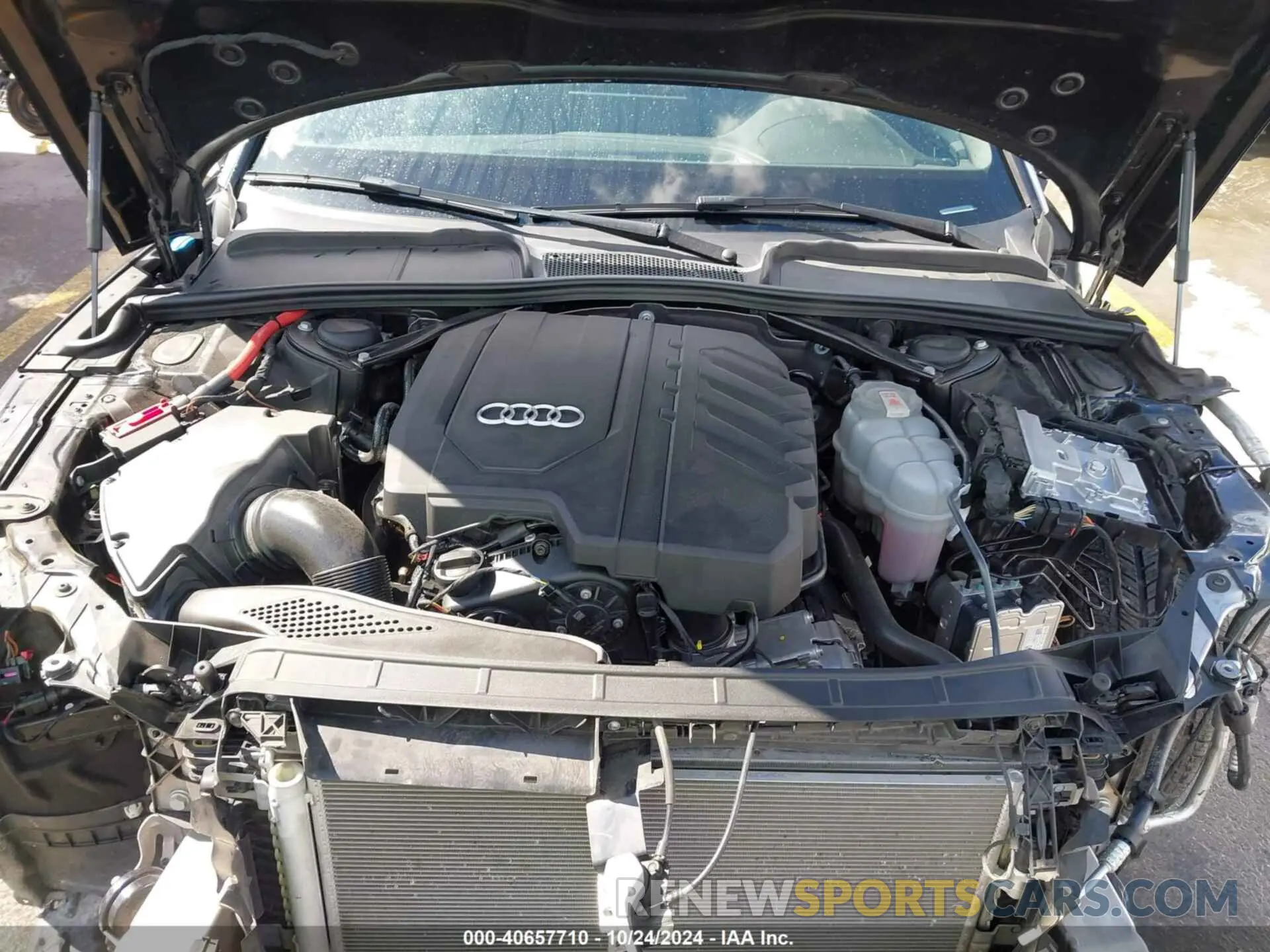 10 fotografías del automóvil dañado WAU2AGF50NN007331 AUDI A5 CABRIOLET 2022