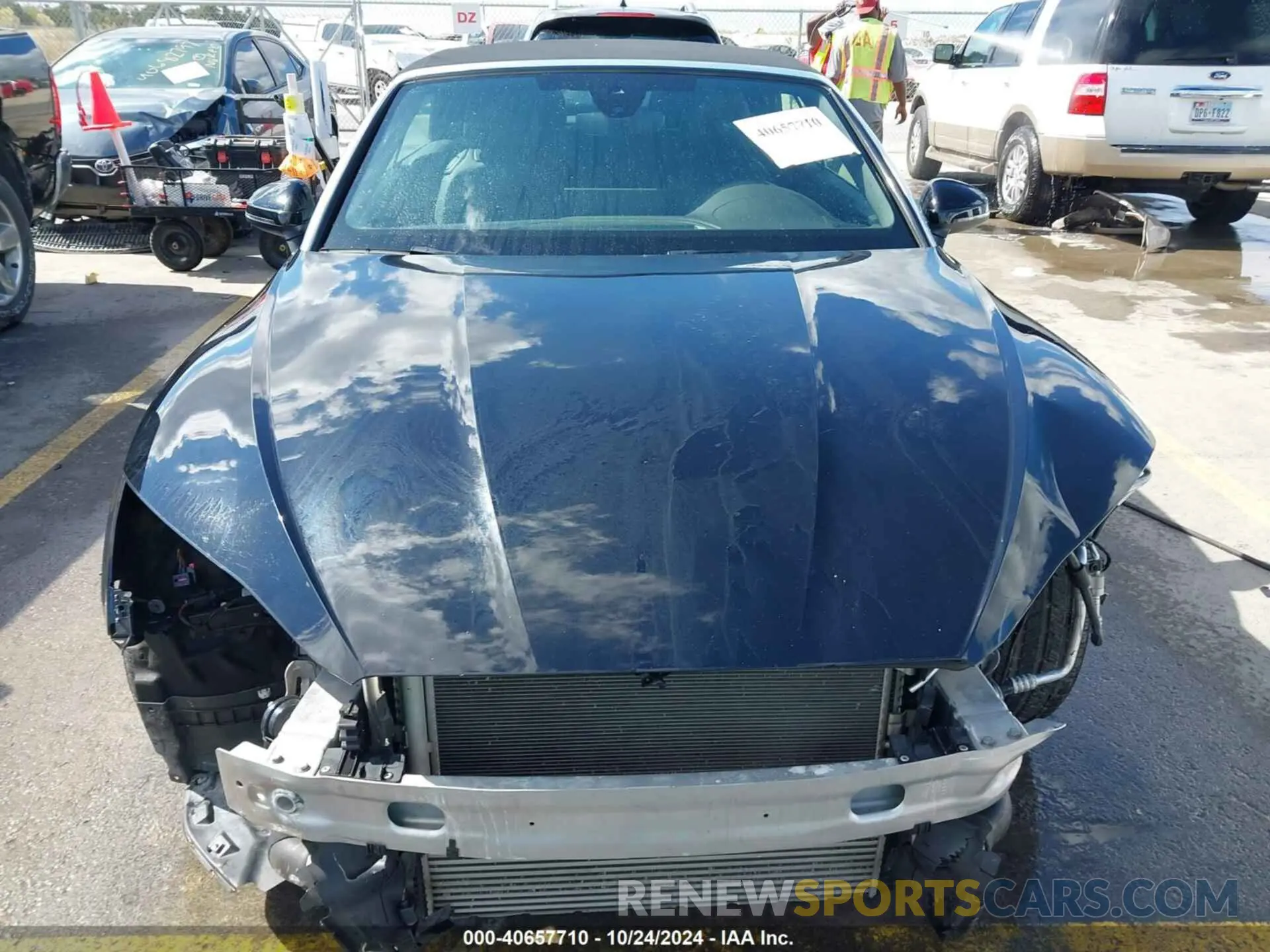 12 fotografías del automóvil dañado WAU2AGF50NN007331 AUDI A5 CABRIOLET 2022