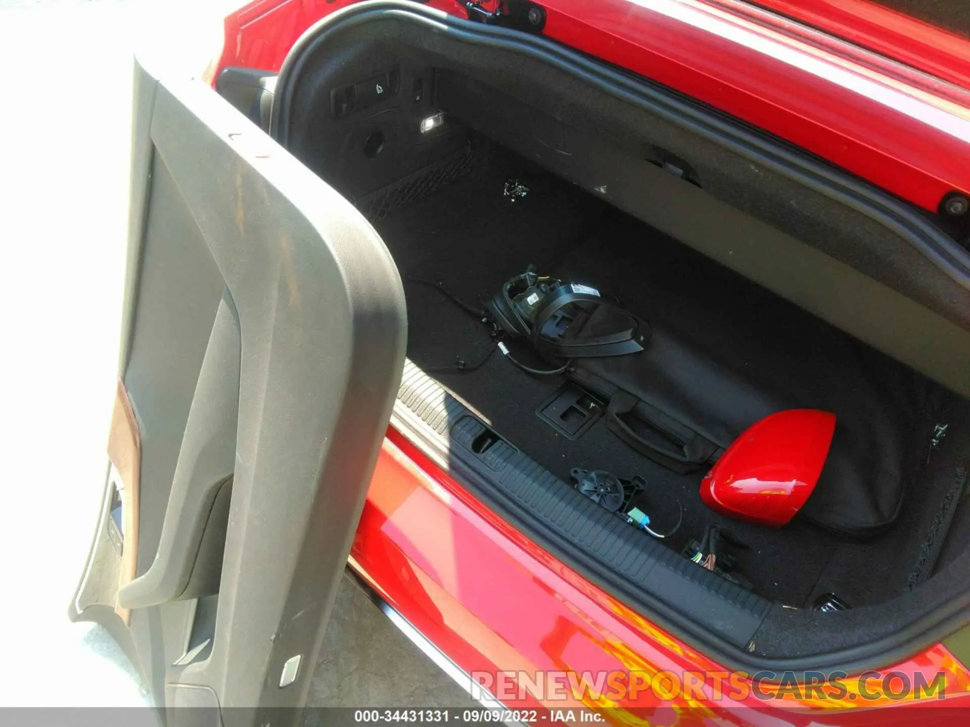 12 fotografías del automóvil dañado WAU2AGF57NN006032 AUDI A5 CABRIOLET 2022