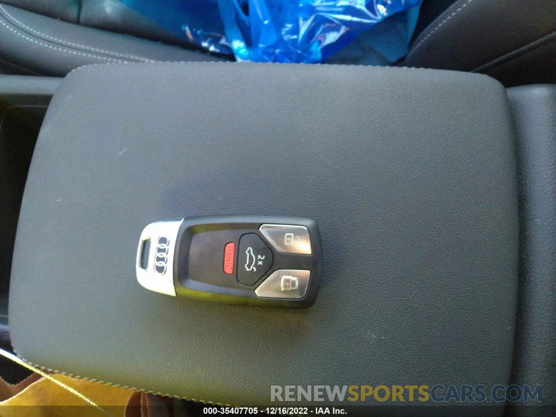 11 fotografías del automóvil dañado WAU2AGF57NN007620 AUDI A5 CABRIOLET 2022