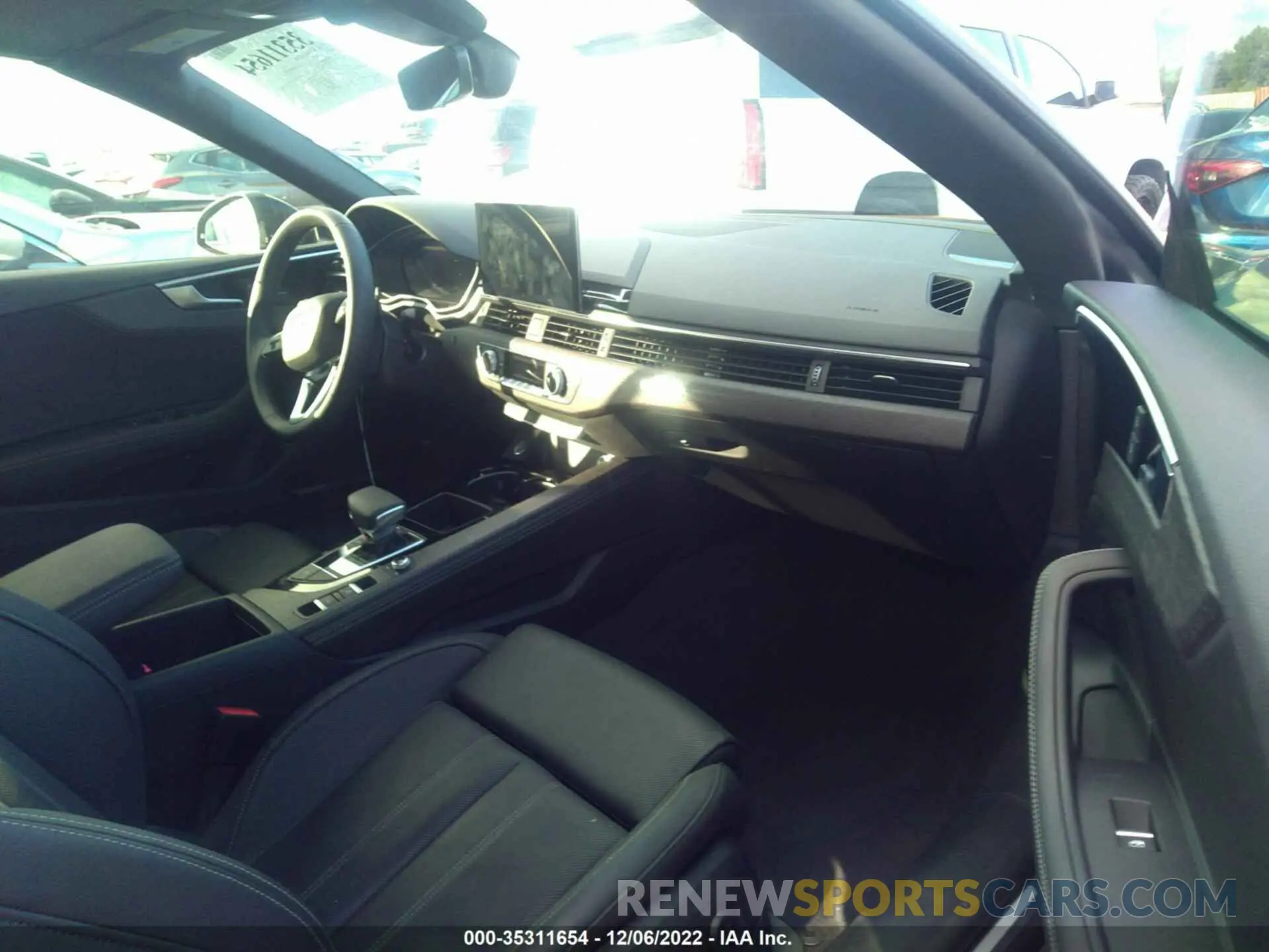 5 fotografías del automóvil dañado WAUWAGF50NN002051 AUDI A5 CABRIOLET 2022