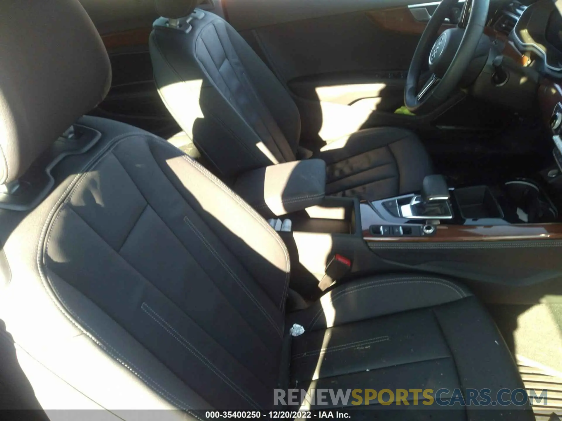 5 fotografías del automóvil dañado WAUWAGF56NN005102 AUDI A5 CABRIOLET 2022