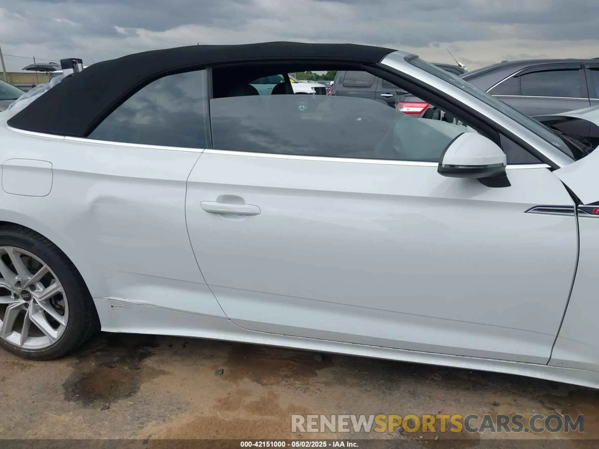 13 fotografías del automóvil dañado WAU3AGF58PN004720 AUDI A5 CABRIOLET 2023