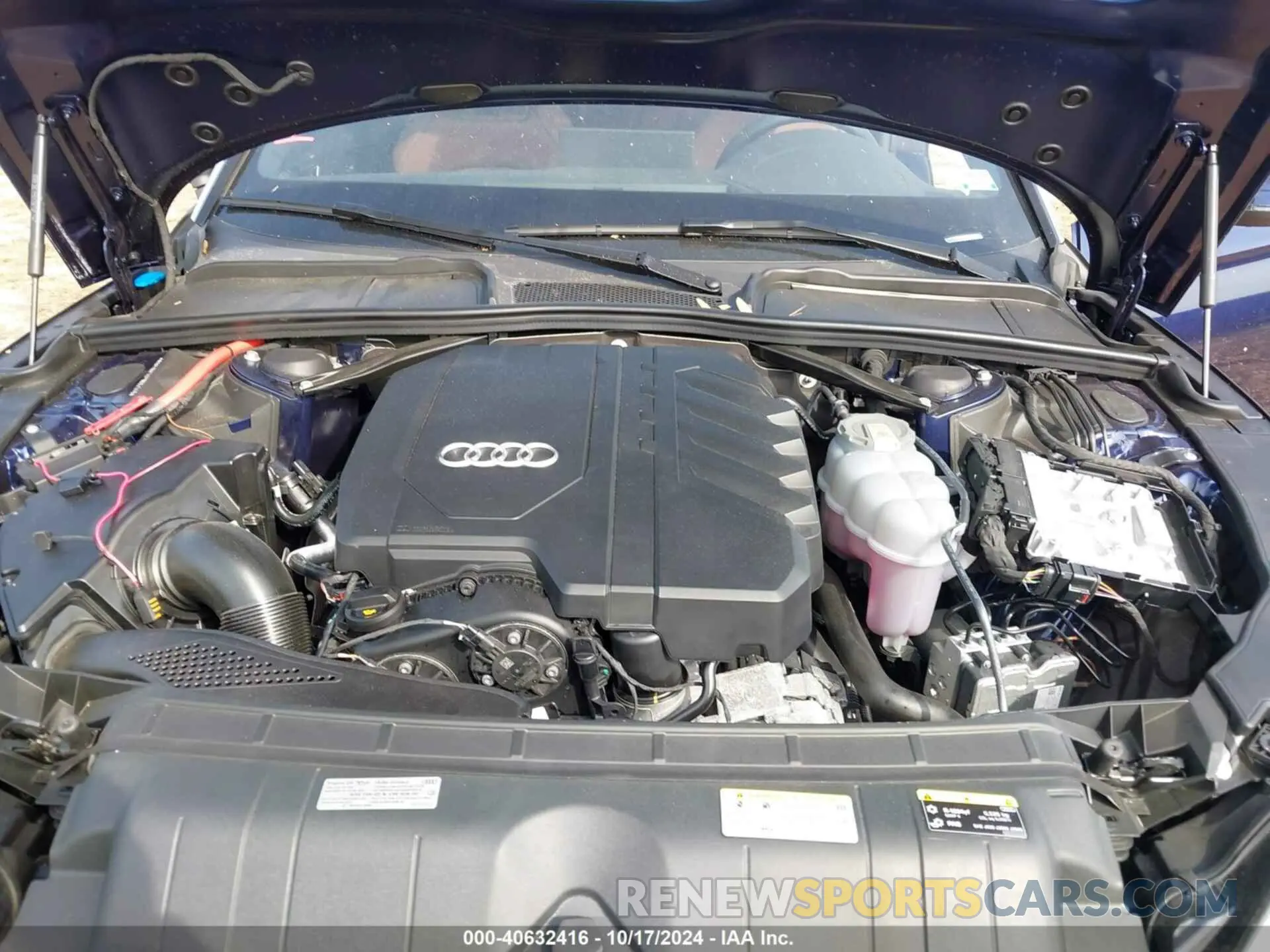 10 fotografías del automóvil dañado WAU4AGF58PN002549 AUDI A5 CABRIOLET 2023