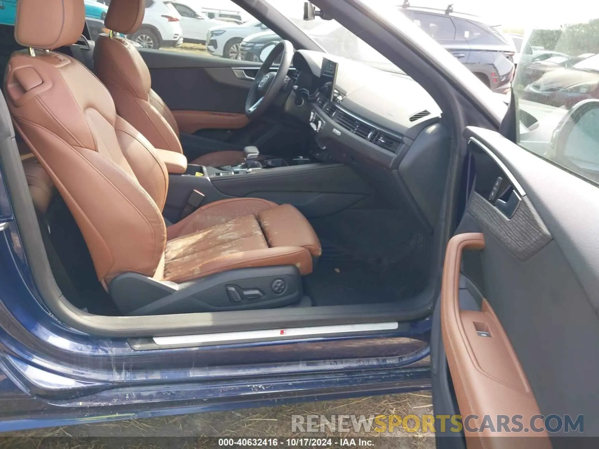 5 fotografías del automóvil dañado WAU4AGF58PN002549 AUDI A5 CABRIOLET 2023