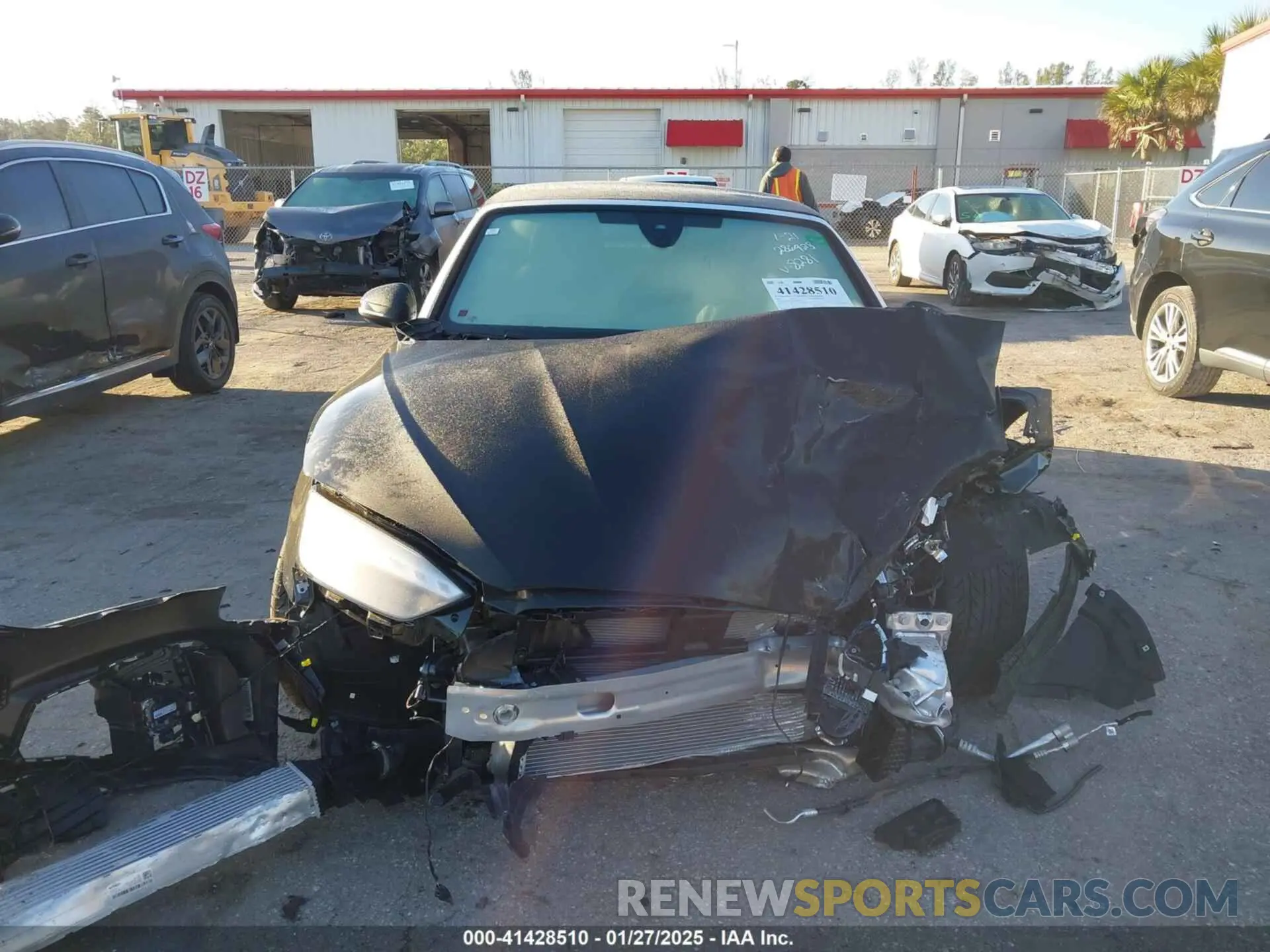 12 fotografías del automóvil dañado WAU4AGF57RN008281 AUDI A5 CABRIOLET 2024