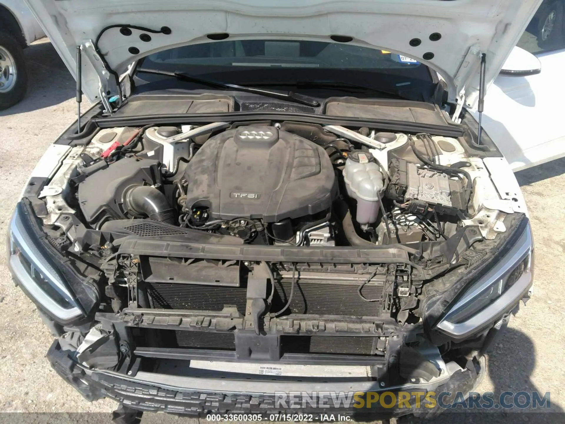 10 fotografías del automóvil dañado WAUSNAF56KA064184 AUDI A5 COUPE 2019