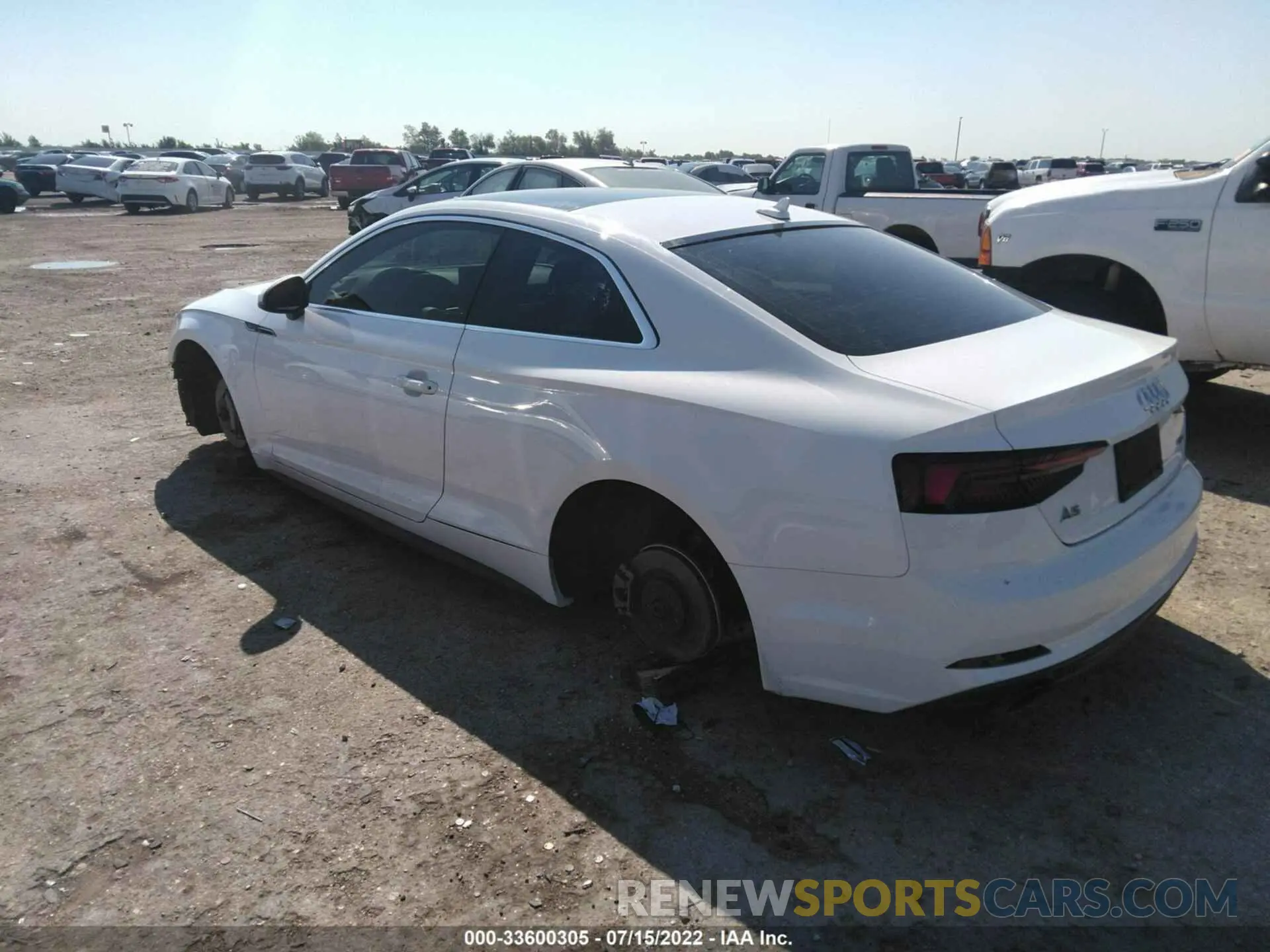 3 fotografías del automóvil dañado WAUSNAF56KA064184 AUDI A5 COUPE 2019