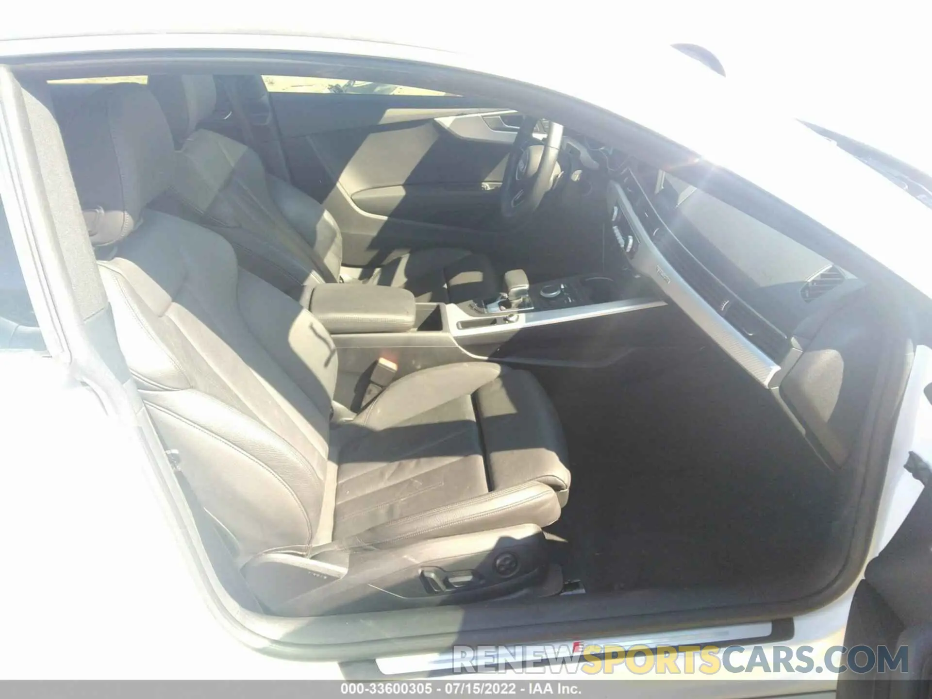 5 fotografías del automóvil dañado WAUSNAF56KA064184 AUDI A5 COUPE 2019