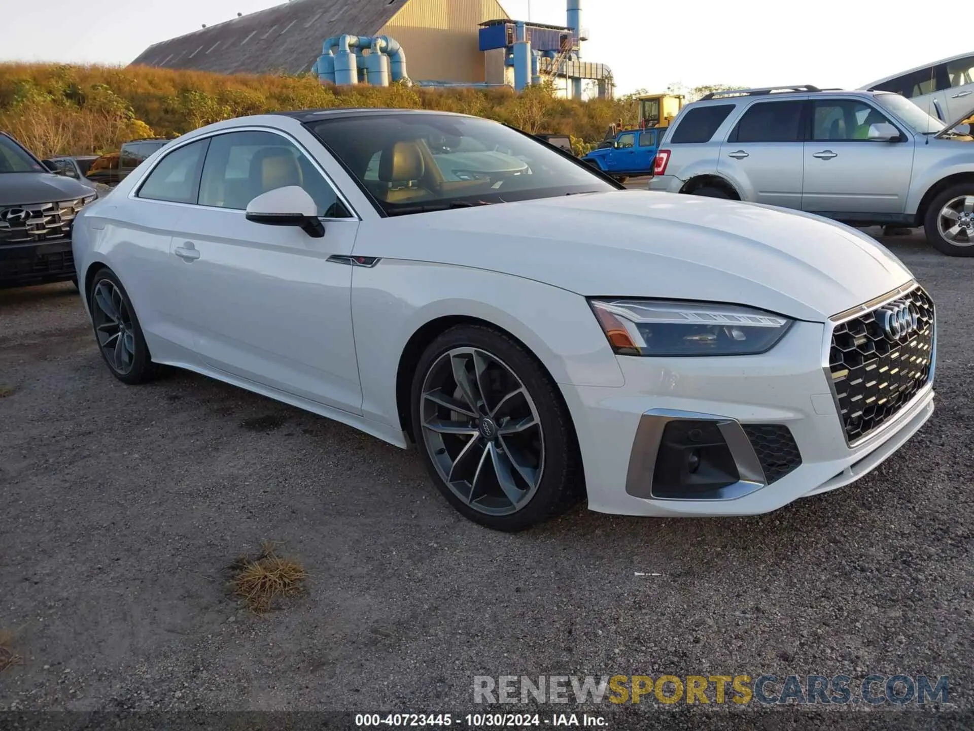 1 fotografías del automóvil dañado WAUTNAF52LA009317 AUDI A5 COUPE 2020