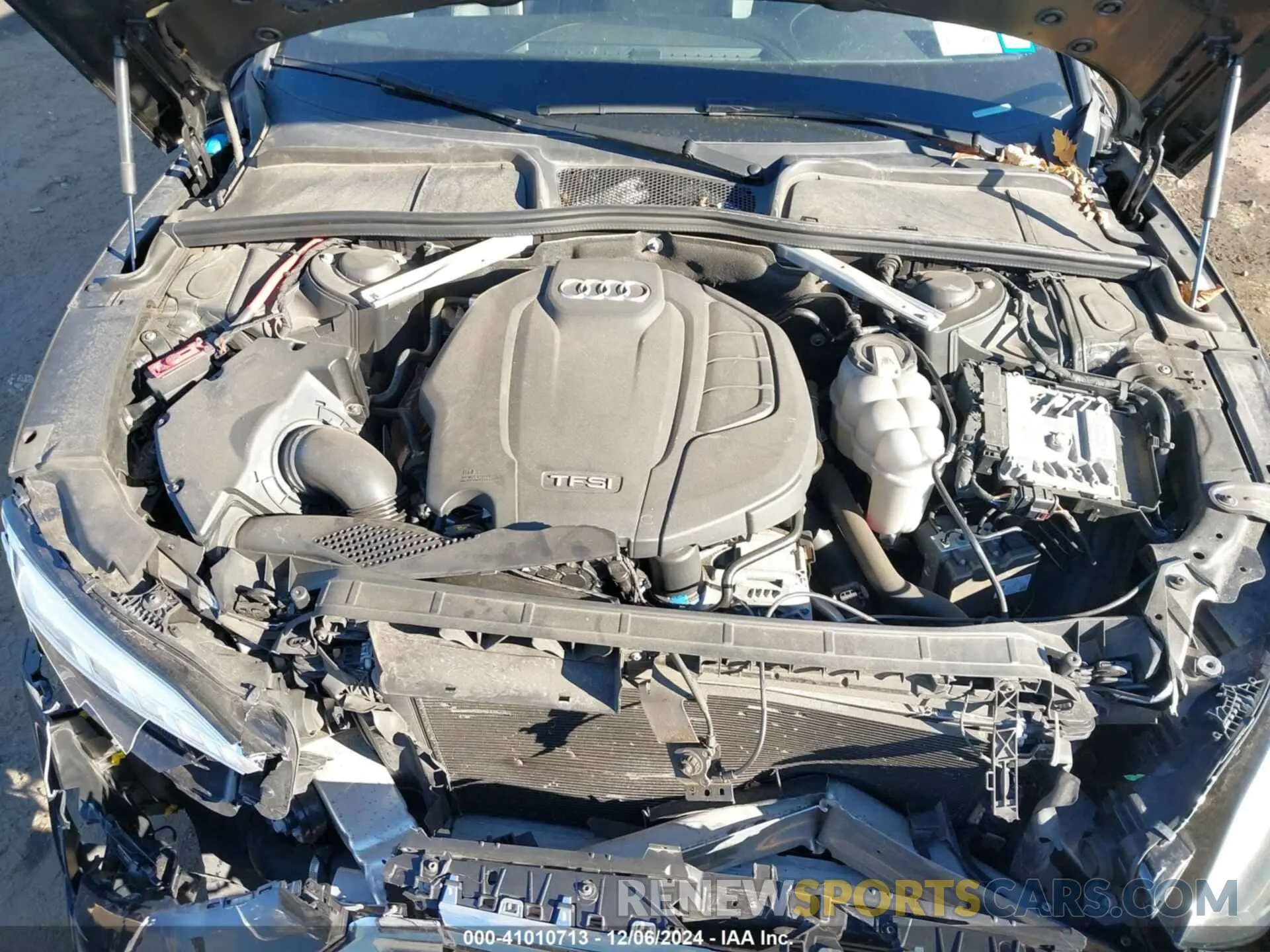 10 fotografías del automóvil dañado WAUTNAF56LA003598 AUDI A5 COUPE 2020