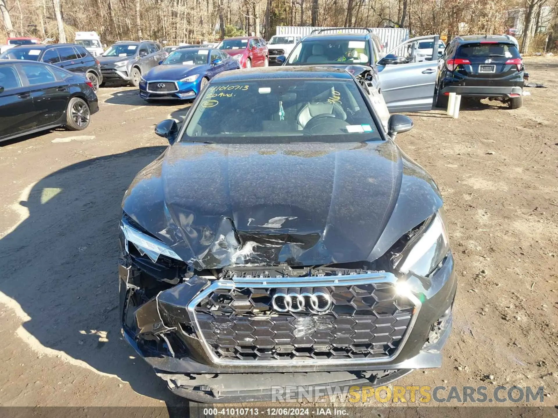 12 fotografías del automóvil dañado WAUTNAF56LA003598 AUDI A5 COUPE 2020