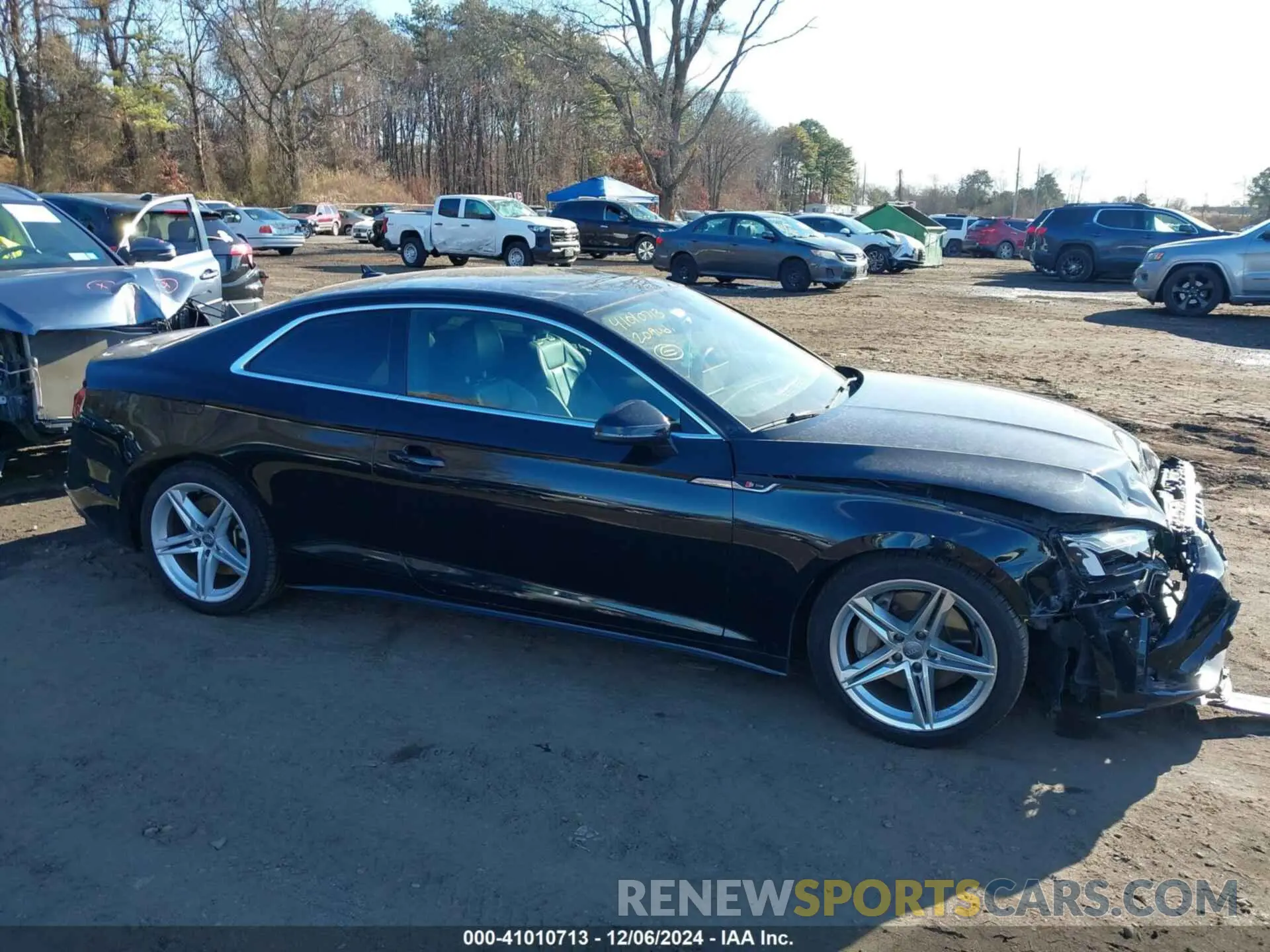 13 fotografías del automóvil dañado WAUTNAF56LA003598 AUDI A5 COUPE 2020
