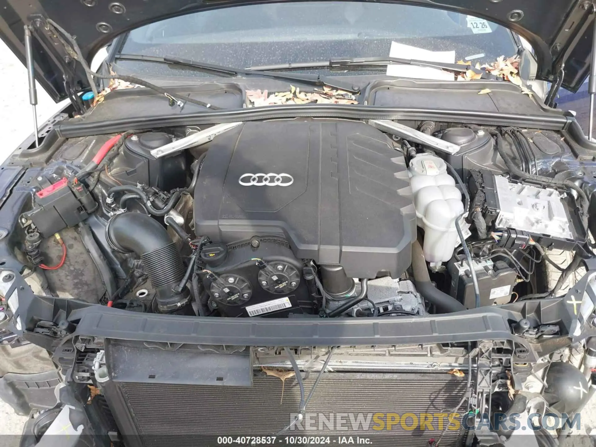 10 fotografías del automóvil dañado WAUSAAF52MA011173 AUDI A5 COUPE 2021