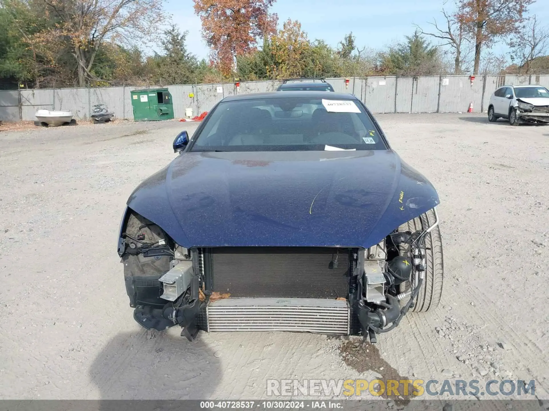 12 fotografías del automóvil dañado WAUSAAF52MA011173 AUDI A5 COUPE 2021