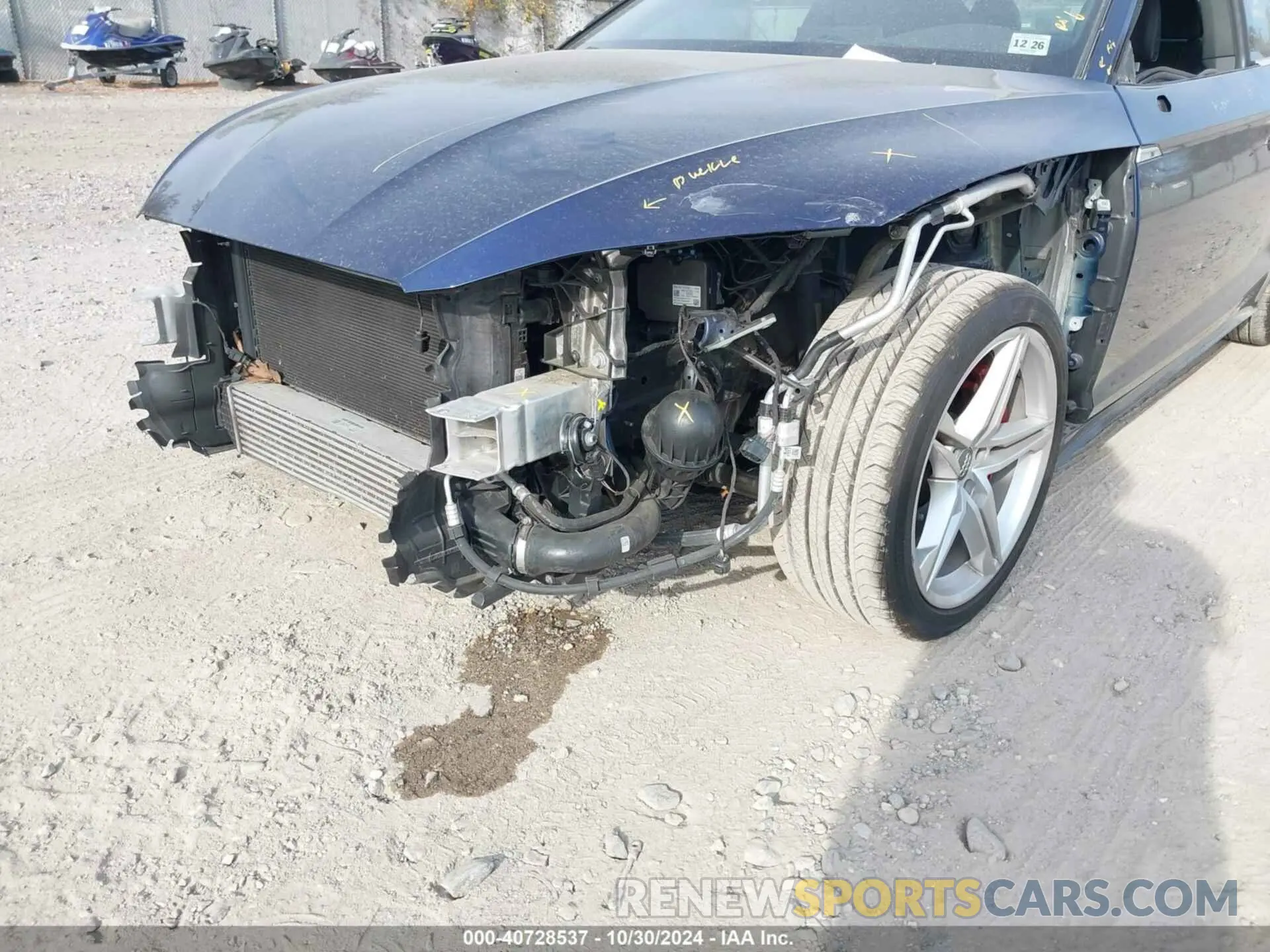 6 fotografías del automóvil dañado WAUSAAF52MA011173 AUDI A5 COUPE 2021