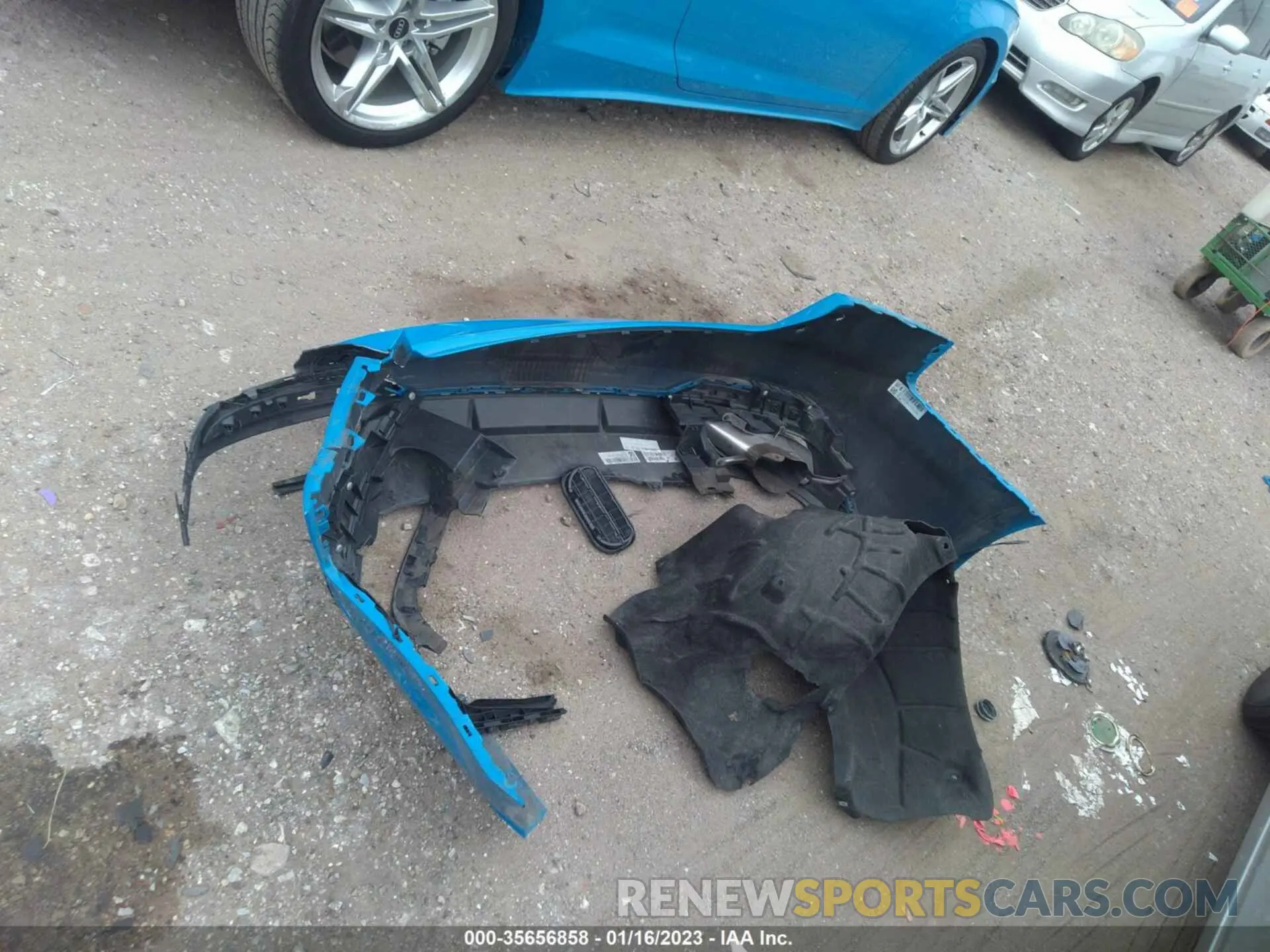 12 fotografías del automóvil dañado WAUSAAF56NA025482 AUDI A5 COUPE 2022