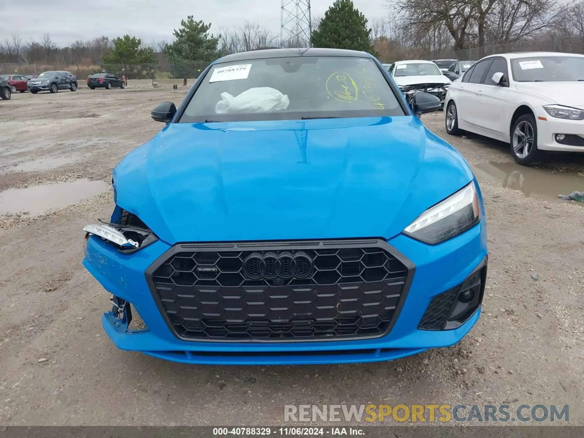 12 fotografías del automóvil dañado WAUTAAF57NA016973 AUDI A5 COUPE 2022