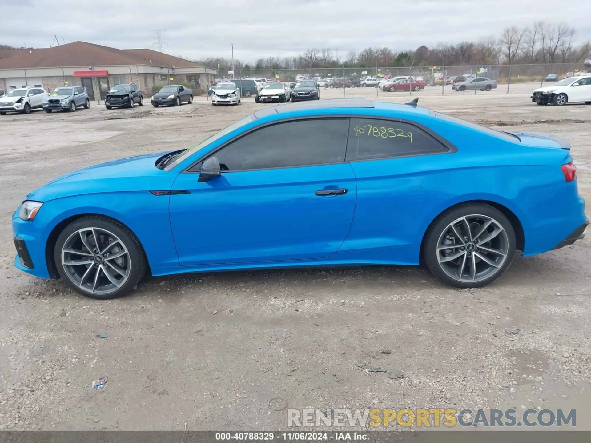 14 fotografías del automóvil dañado WAUTAAF57NA016973 AUDI A5 COUPE 2022
