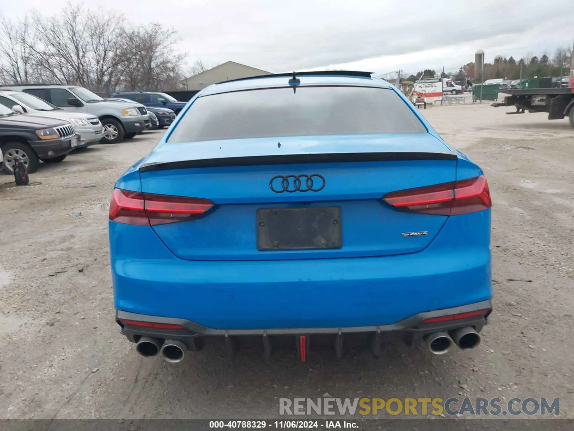 16 fotografías del automóvil dañado WAUTAAF57NA016973 AUDI A5 COUPE 2022