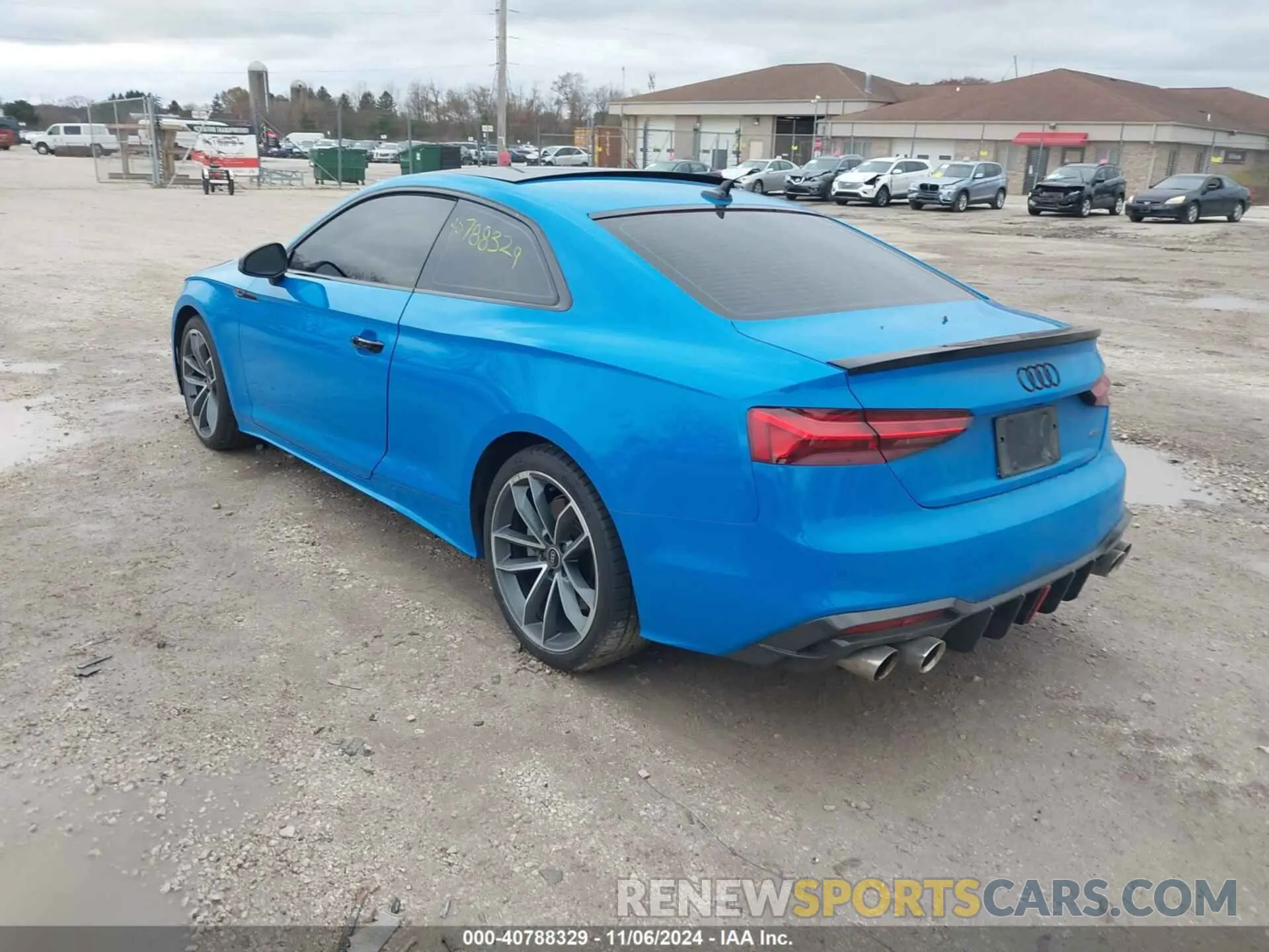 3 fotografías del automóvil dañado WAUTAAF57NA016973 AUDI A5 COUPE 2022