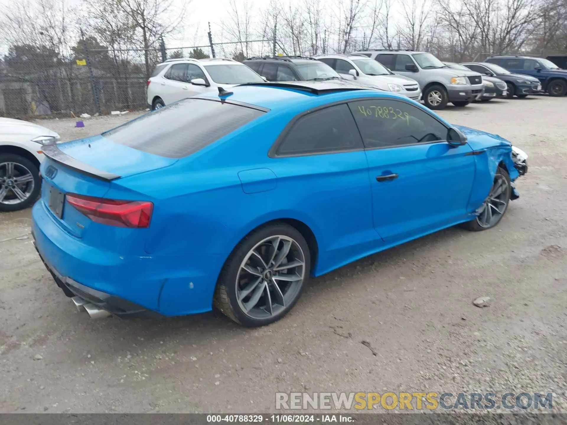 4 fotografías del automóvil dañado WAUTAAF57NA016973 AUDI A5 COUPE 2022