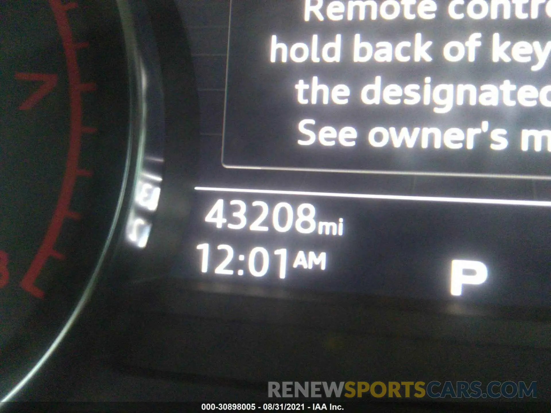 7 fotografías del automóvil dañado WAUANCF51KA056677 AUDI A5 SPORTBACK 2019