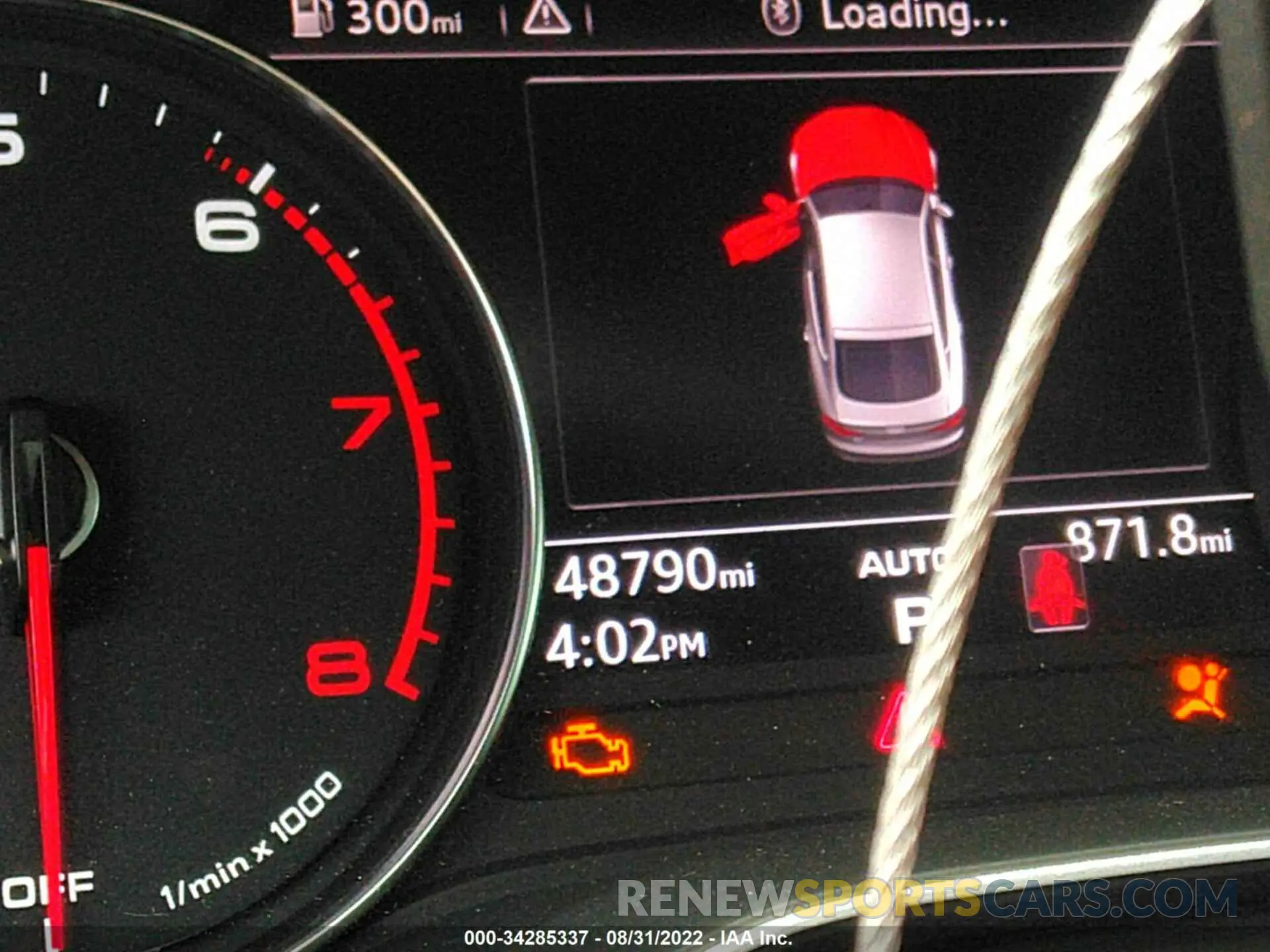 7 fotografías del automóvil dañado WAUDNCF58KA025424 AUDI A5 SPORTBACK 2019
