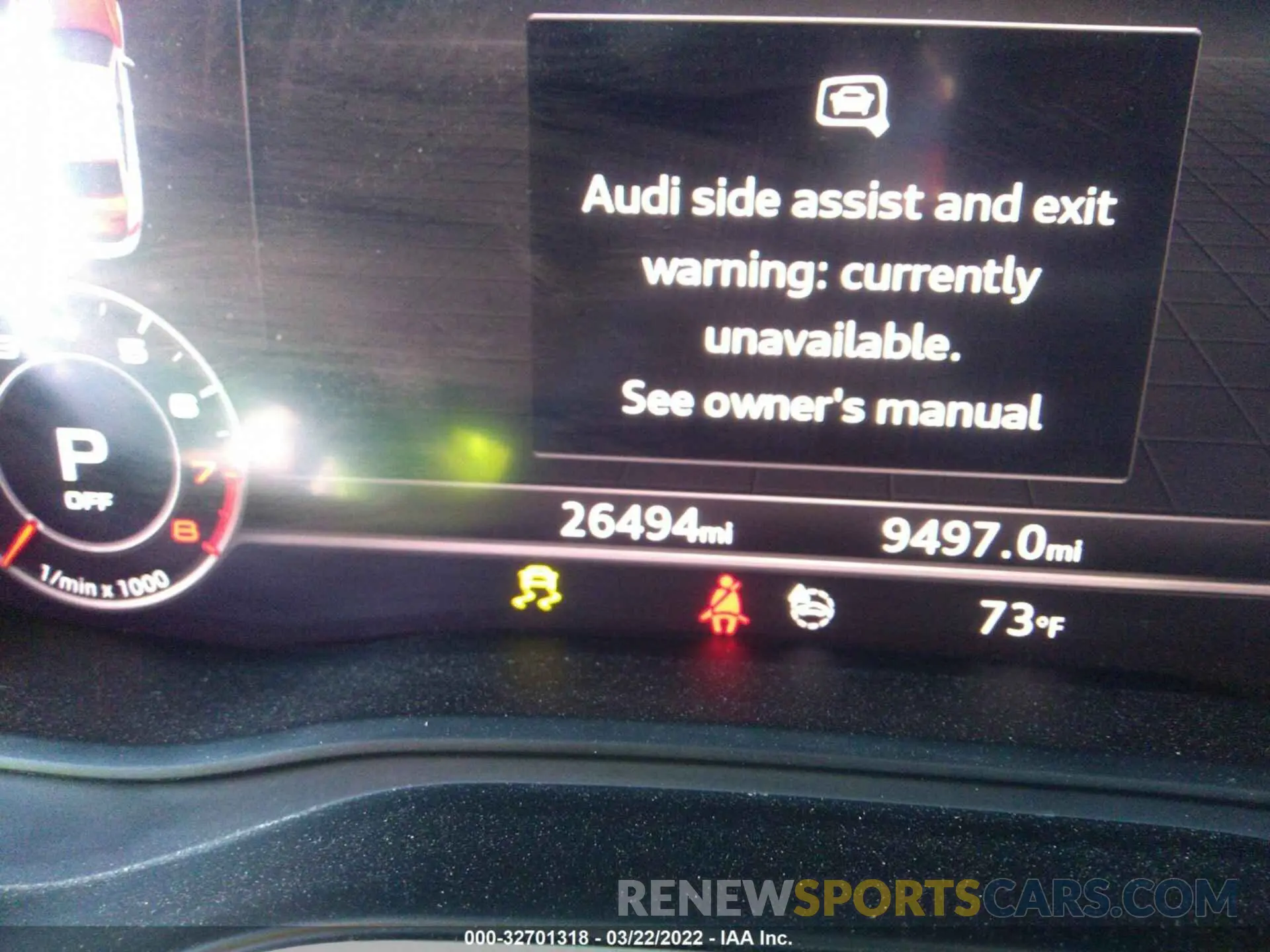 7 fotografías del automóvil dañado WAUENCF52KA046306 AUDI A5 SPORTBACK 2019