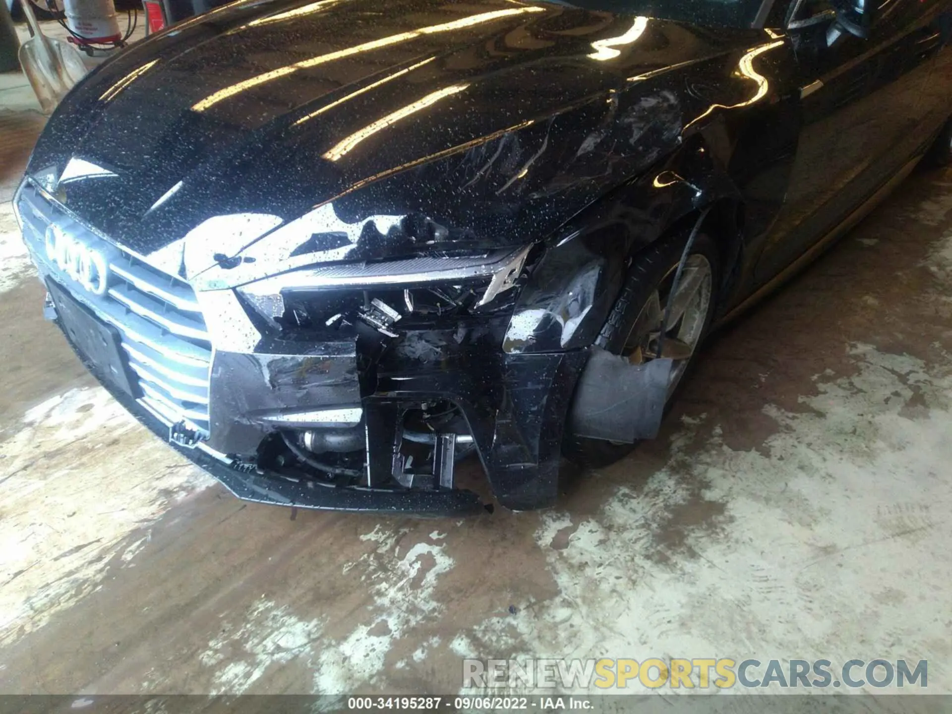 6 fotografías del automóvil dañado WAUENCF57KA043823 AUDI A5 SPORTBACK 2019