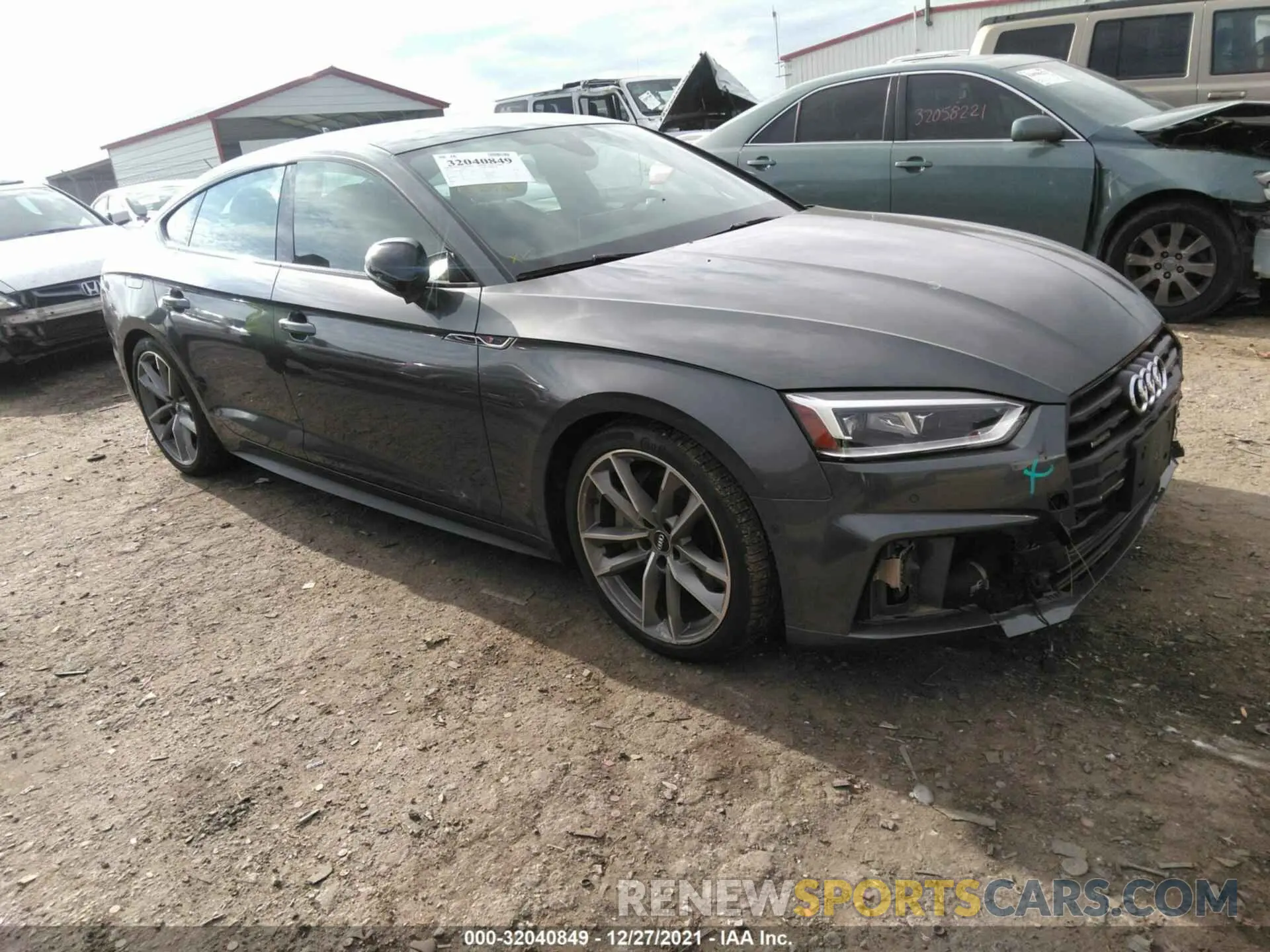 1 fotografías del automóvil dañado WAUFNCF50KA032795 AUDI A5 SPORTBACK 2019