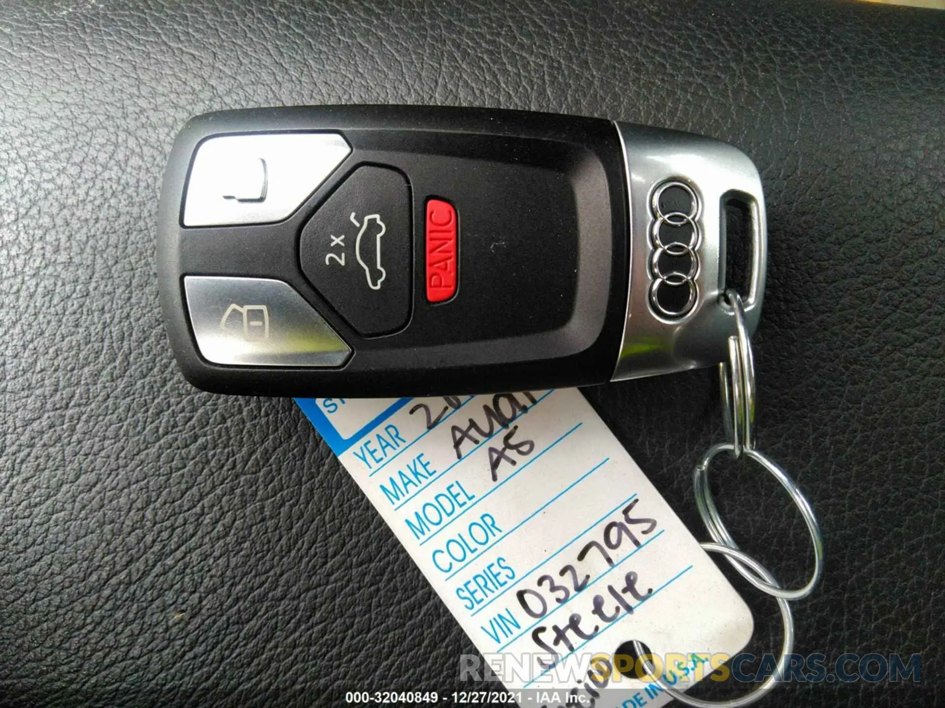 11 fotografías del automóvil dañado WAUFNCF50KA032795 AUDI A5 SPORTBACK 2019