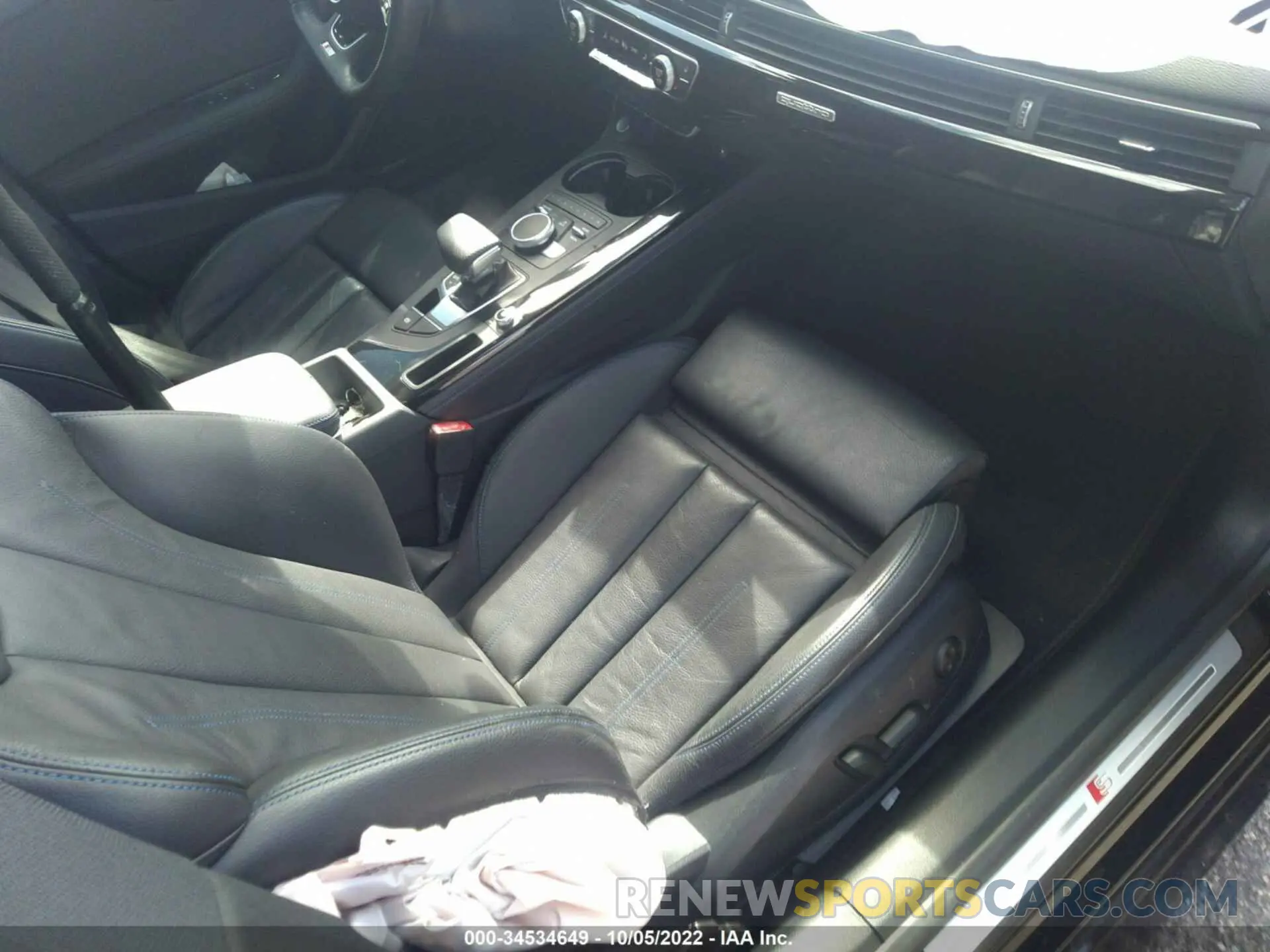 5 fotografías del automóvil dañado WAUFNCF51KA016332 AUDI A5 SPORTBACK 2019