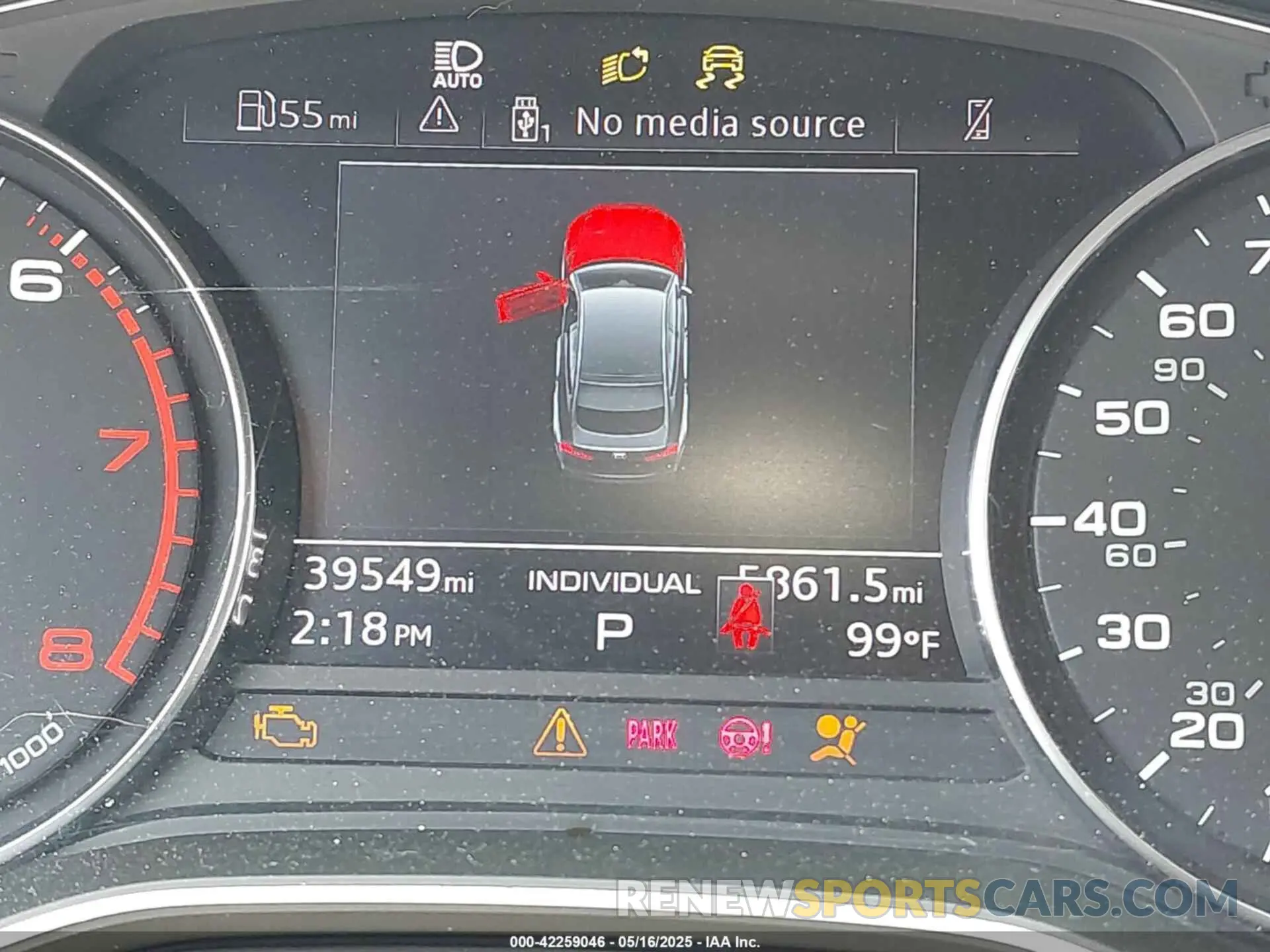 14 fotografías del automóvil dañado WAUANCF50LA004832 AUDI A5 SPORTBACK 2020