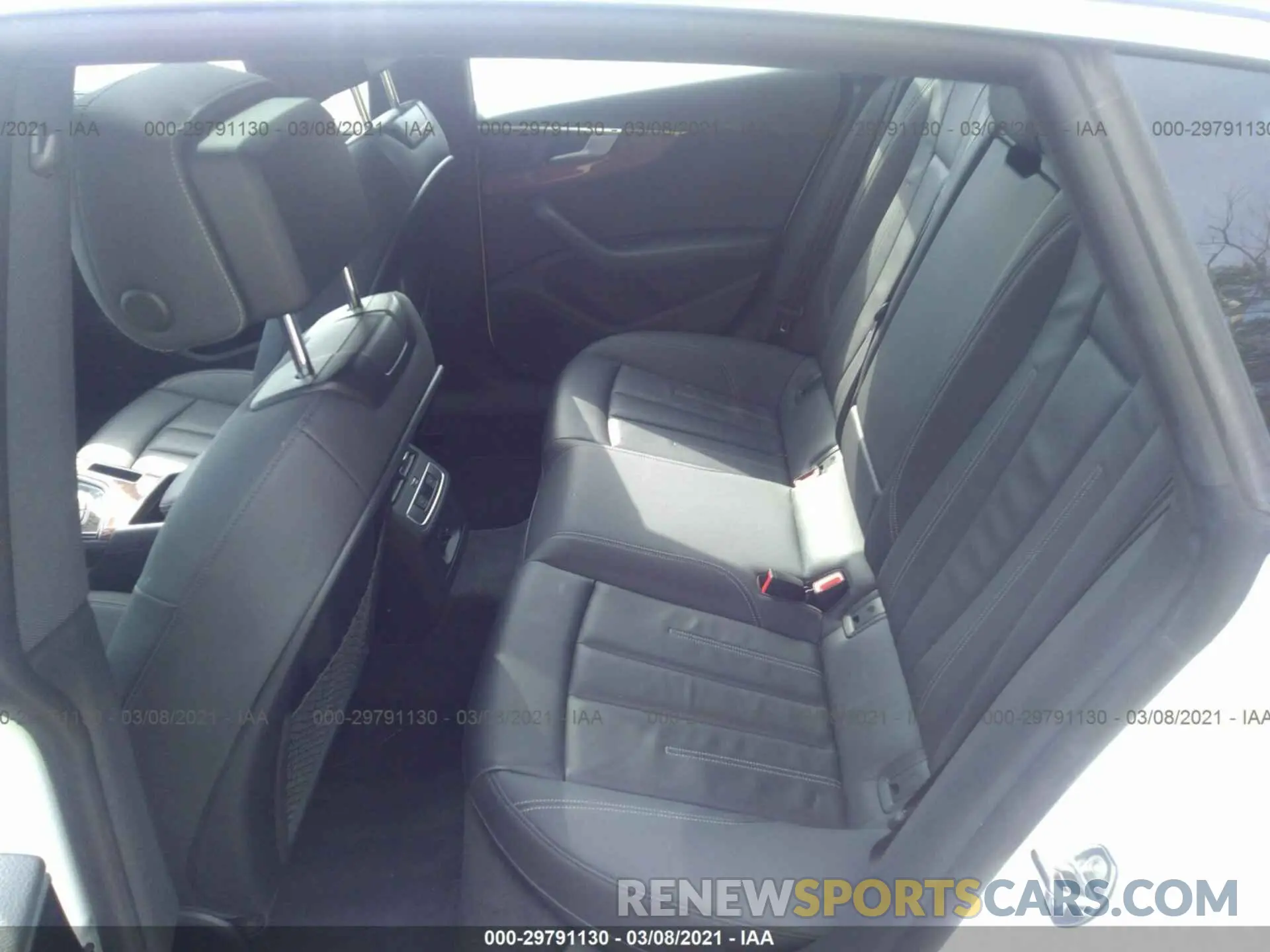 8 fotografías del automóvil dañado WAUANCF53LA004498 AUDI A5 SPORTBACK 2020