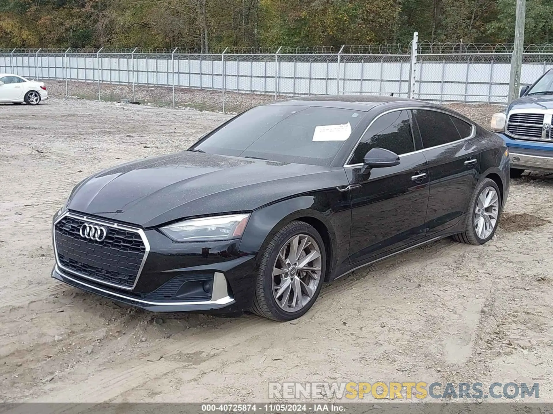 2 fotografías del automóvil dañado WAUANCF55LA007600 AUDI A5 SPORTBACK 2020